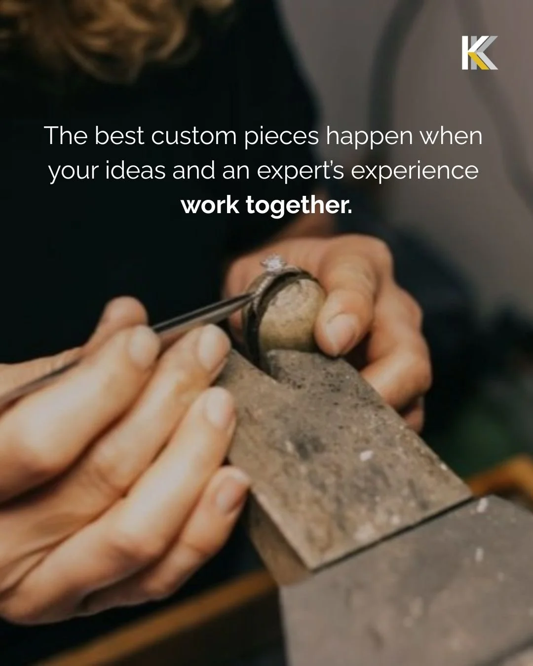 The best custom jewelry doesn&rsquo;t happen when someone controls every little detail.

It happens when your vision meets a jeweler who knows how to bring it to life the right way.

Let's find that balance together.😎💎

Come visit us! Book an appoi