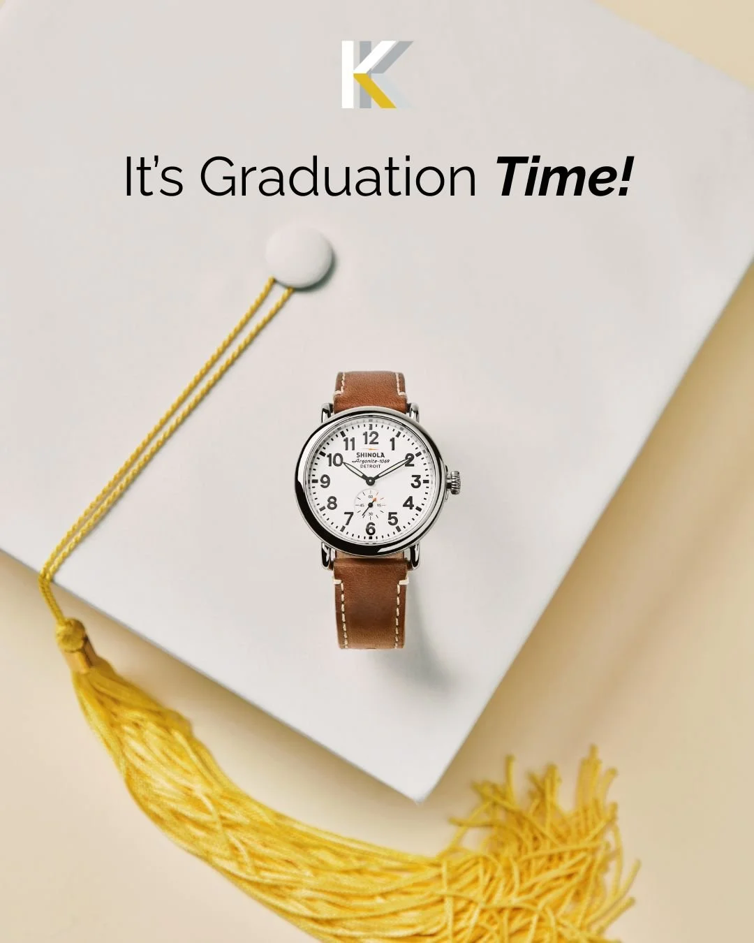 It&rsquo;s graduation time!🎓

They put in the time. Now give them something that keeps it.⌚🎁

Truly can't go wrong gifting a Shinola watch- come check out our collection.😎

#koehnandkoehn #shoplocalwi #westbendwi #watches #graduationgift #graduate