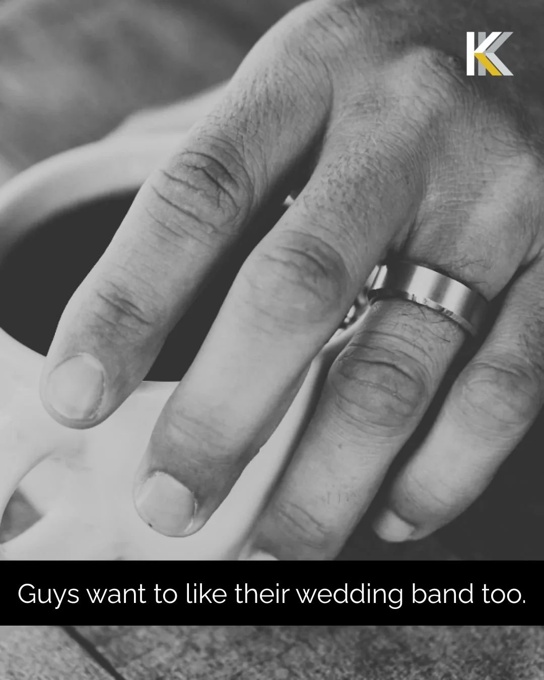 A lot of guys walk into wedding ring shopping feeling completely out of their element.

So when he asks, &ldquo;What do you think about this one?&rdquo; &hellip;have an opinion. Seriously.

The best wedding ring shopping experiences don&rsquo;t feel 