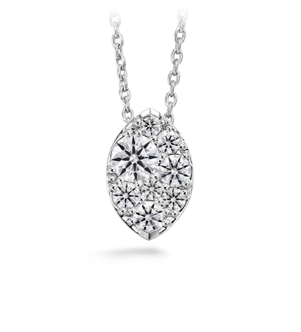 TESSA DIAMOND NAVETTE PENDANT