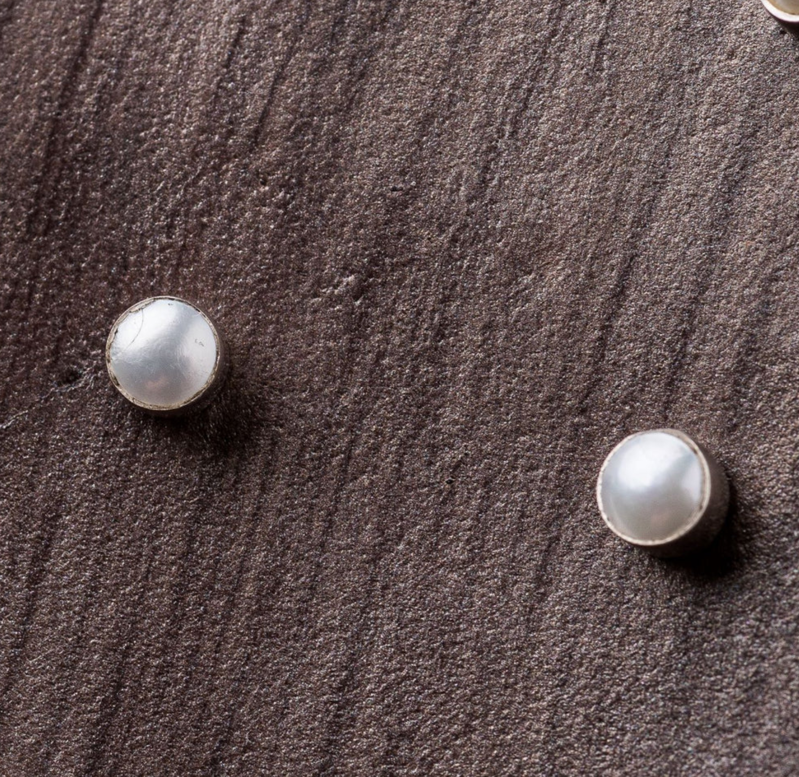 Fresh Water Pearl Petite Round Stud Earrings
