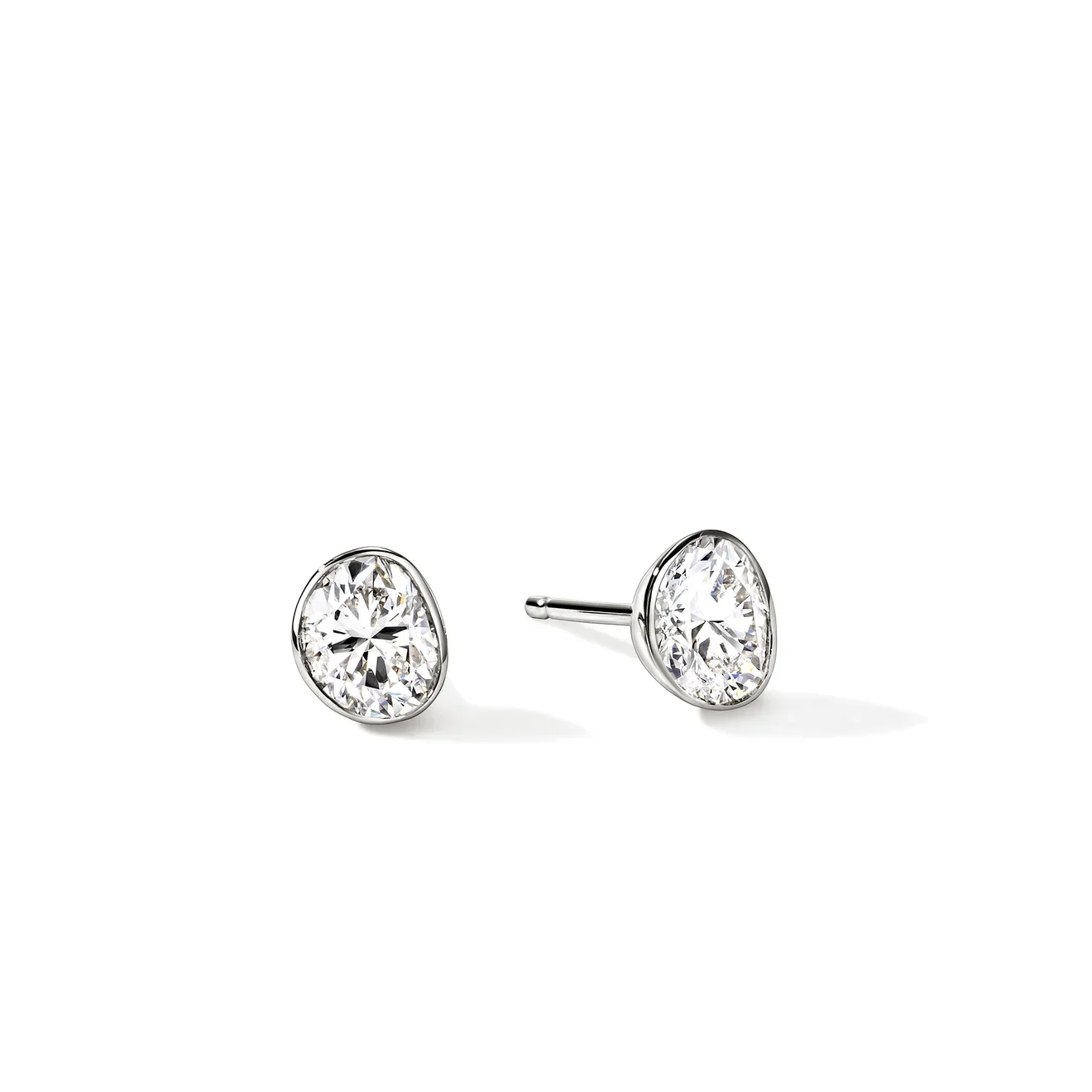 JH Lovestruck™ Stud Earrings, Sterling Silver, Diamonds, 1.5TCW