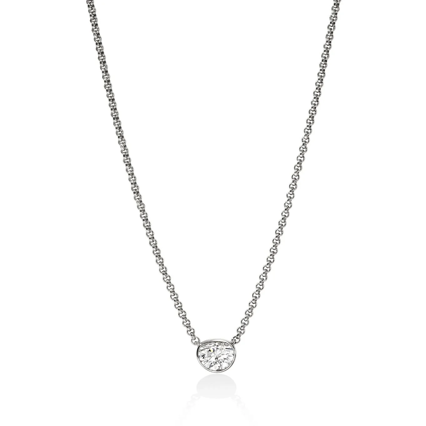 JH Lovestruck™ Necklace, Sterling Silver, Diamond, .75TCW