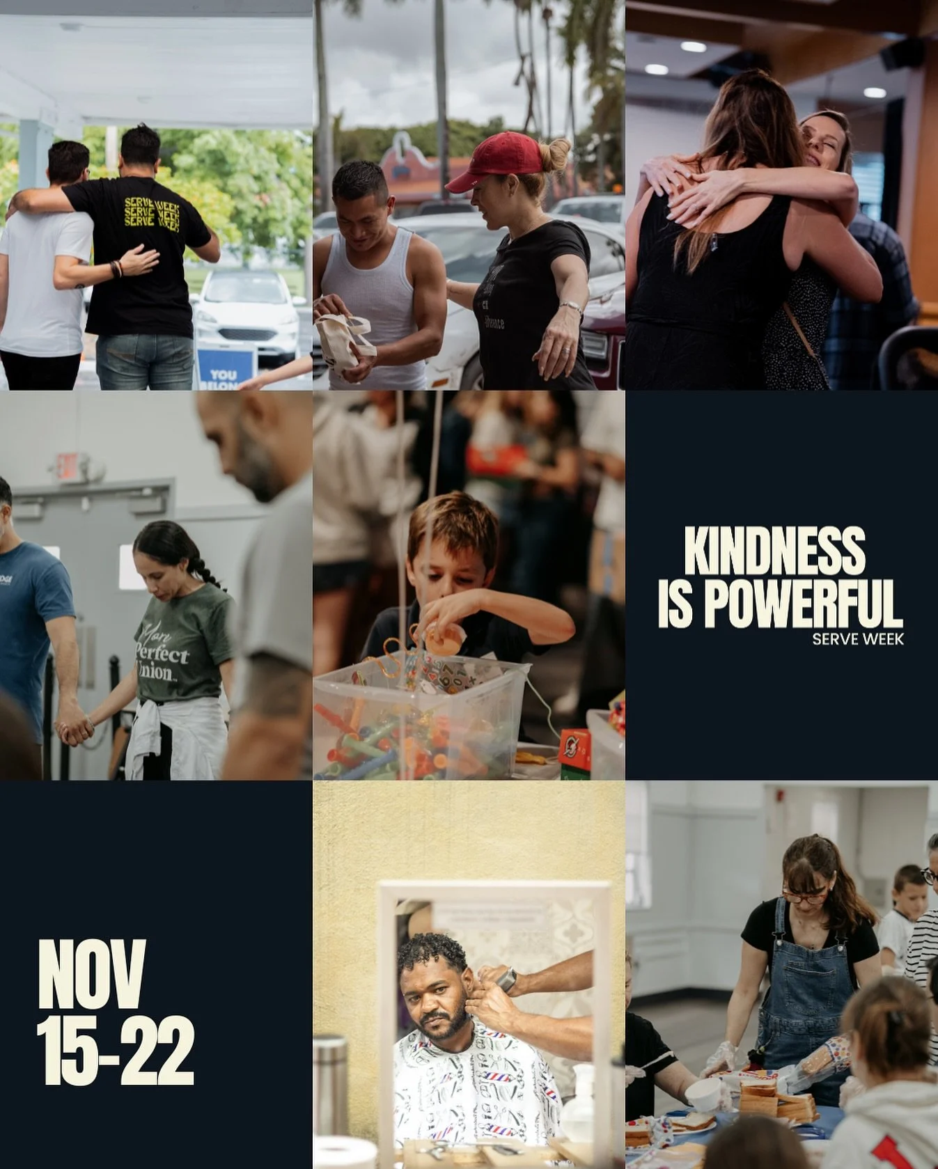 Hey, registration is live. Serve Week starts with YOU. 
Kindnessispowerful.org