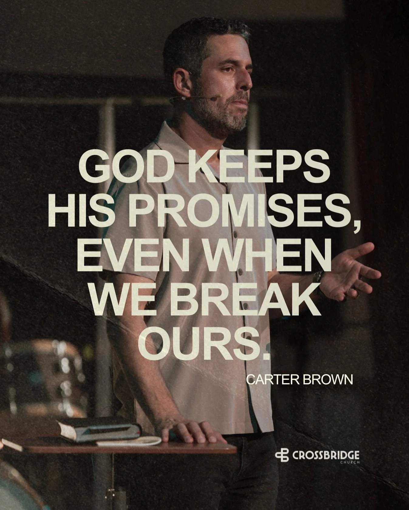 Even when we shatter the covenant, grace writes it again.