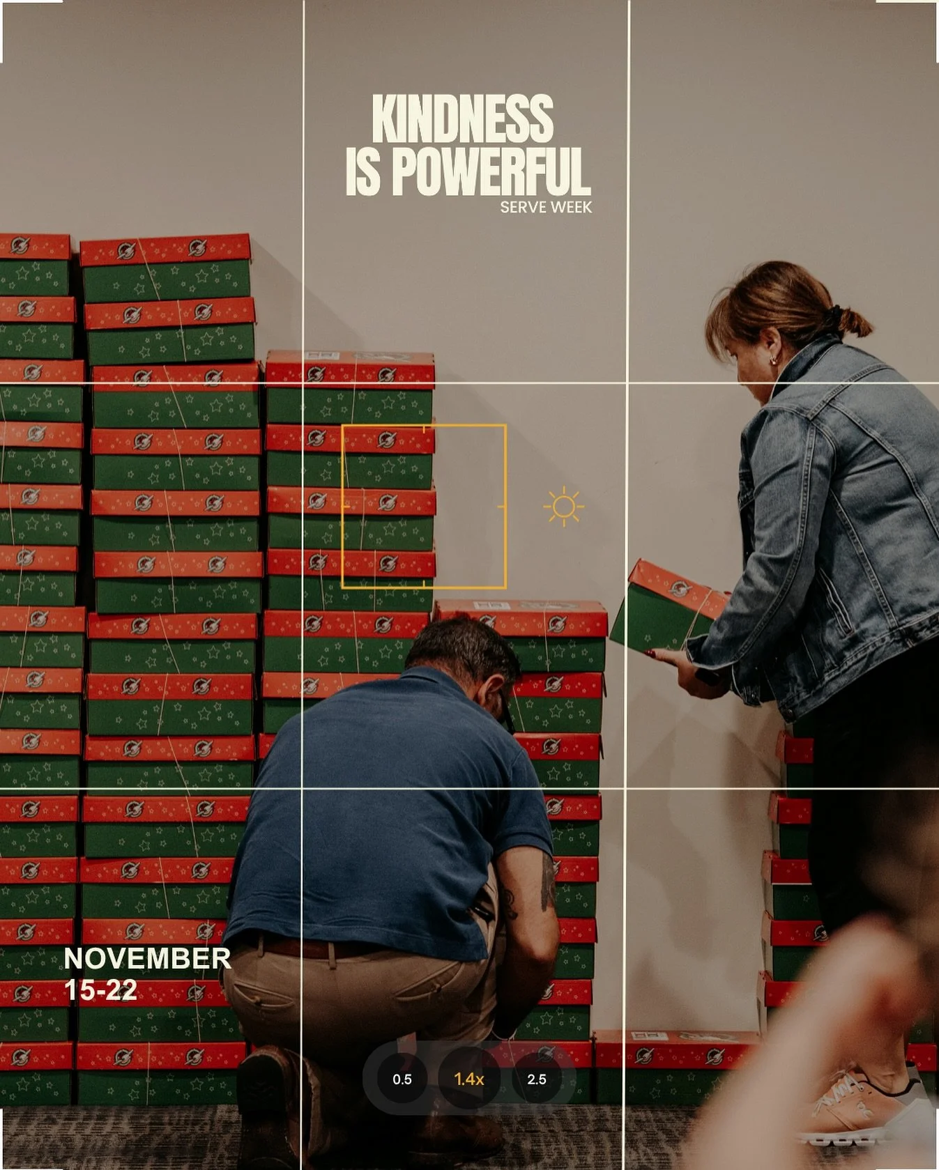 Kindness looks good on you. 💛 - Serve with us! - kindnessispowerful.org