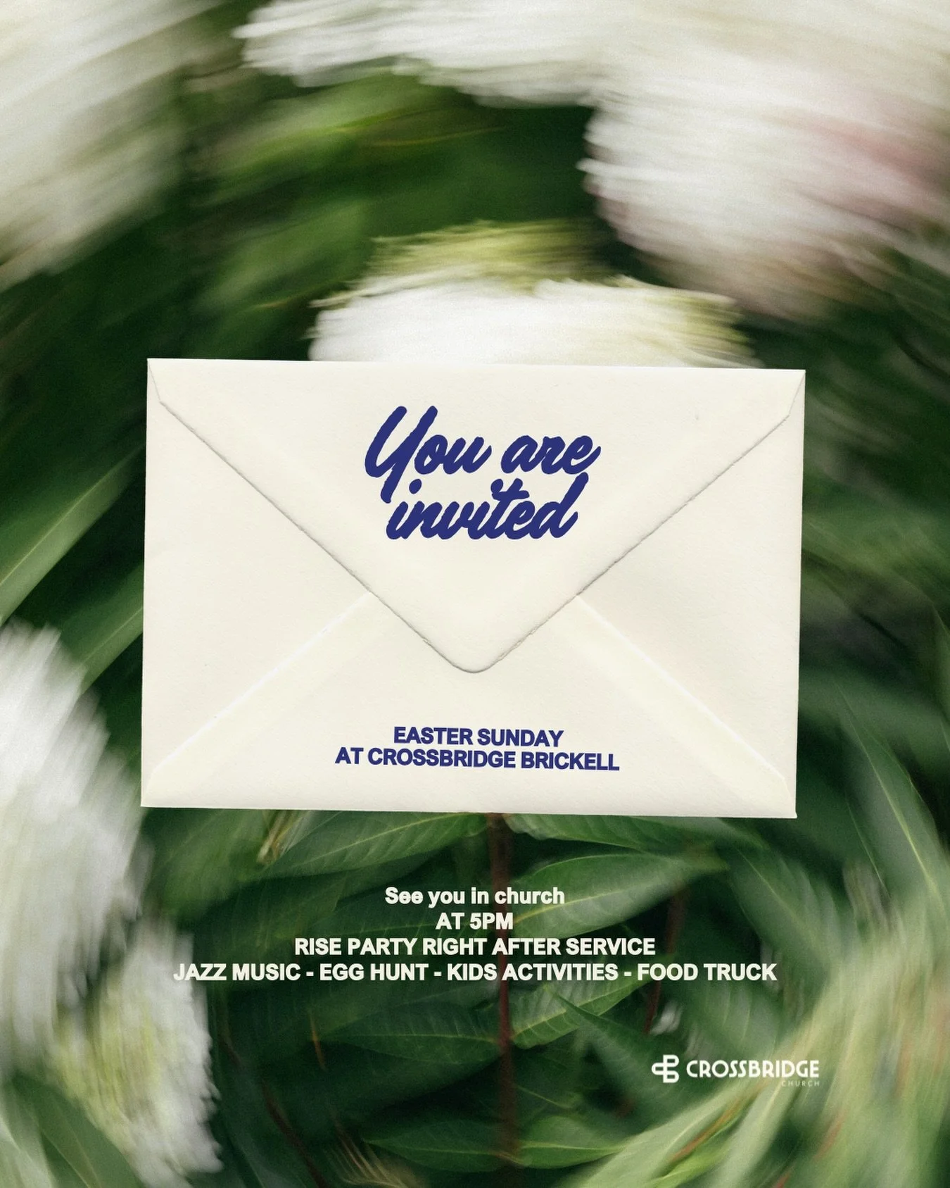 Easter hits different when you realize it&rsquo;s not just a story.

It&rsquo;s real hope.
Real grace.
Real life.

Pull up this Sunday.
Crossbridge Church.