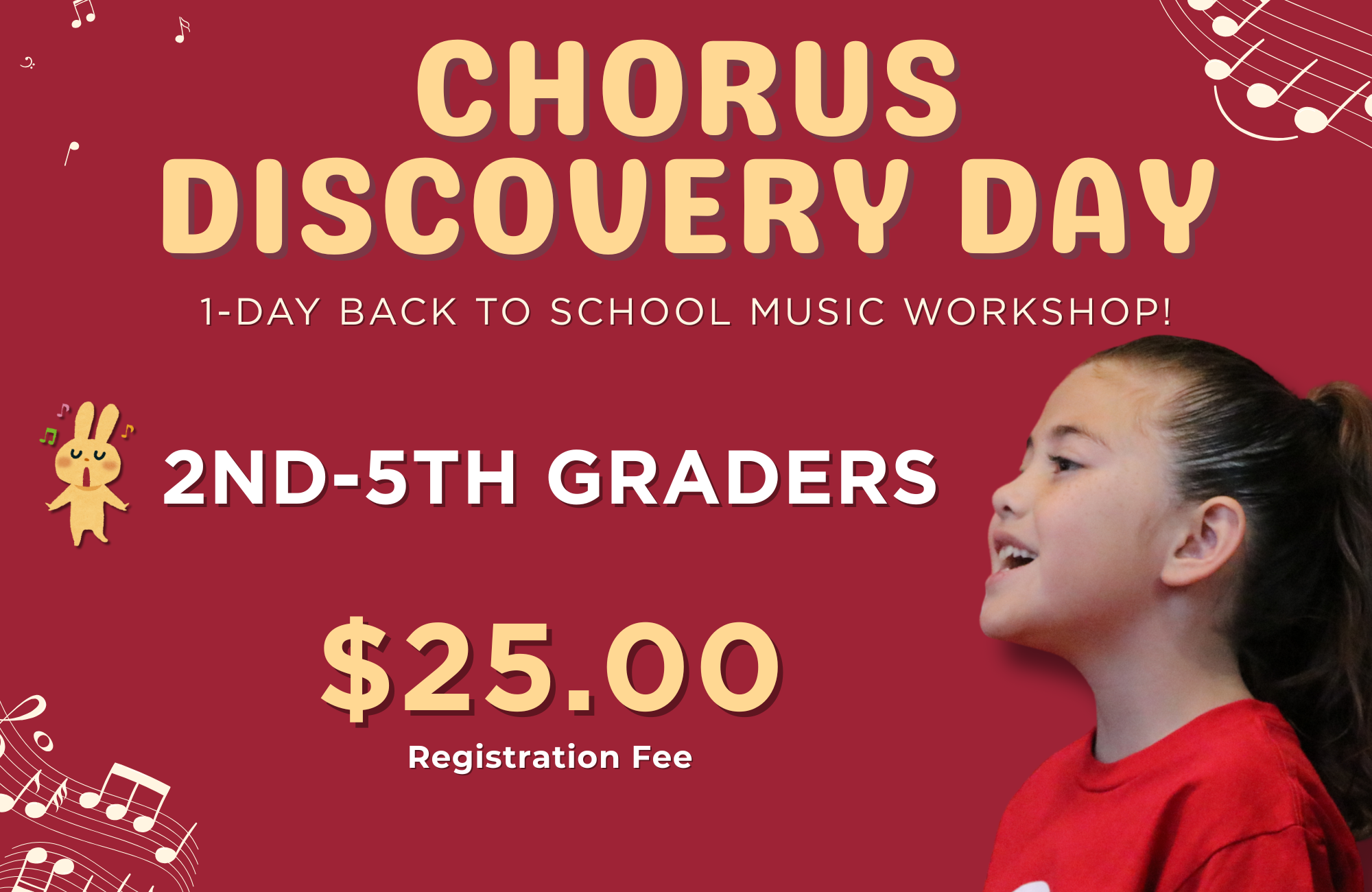 Chorus Discovery Day: Back to School Music Workshop