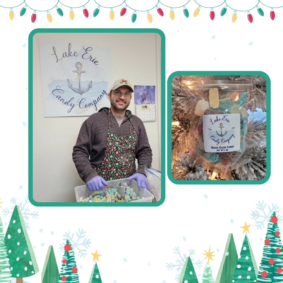 Our elves are hard at work to bring you all your favorites! Today Elf Greg even got in on the action and is packing up everyone's favorite beach glass candy! Stop in and grab a bag before they sell out...because they certainly do sell out fast!