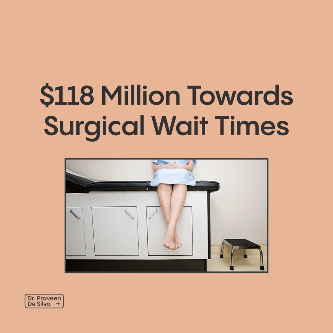 It is pleasing to see that the NZ government has allocated $118 million in the 2023 budget to targeting Surgical Wait times. Although I agree it will not &quot;fix&quot; the problem it certainly is a step in the right direction- Acknowledging there i
