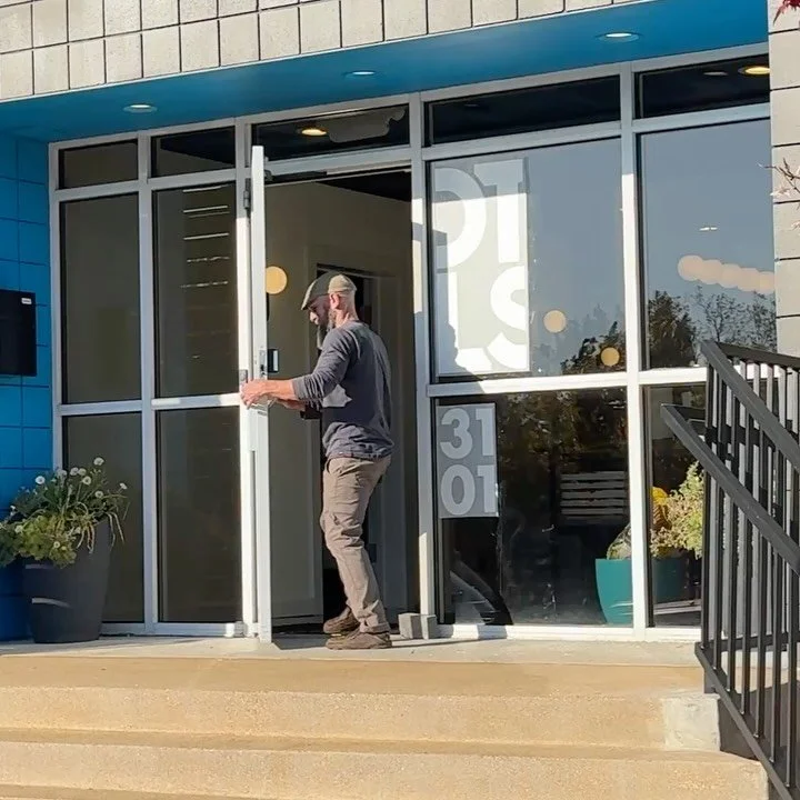 Getting a little more real around here &mdash;- Our good friend Derek.Prior.Design addressed our need for, well, an address! Next up, a big metal sign - stay tuned! 
[#landscapearchitecture #stl #olivethedetails #heresyoursign #newaddress #3101olive 