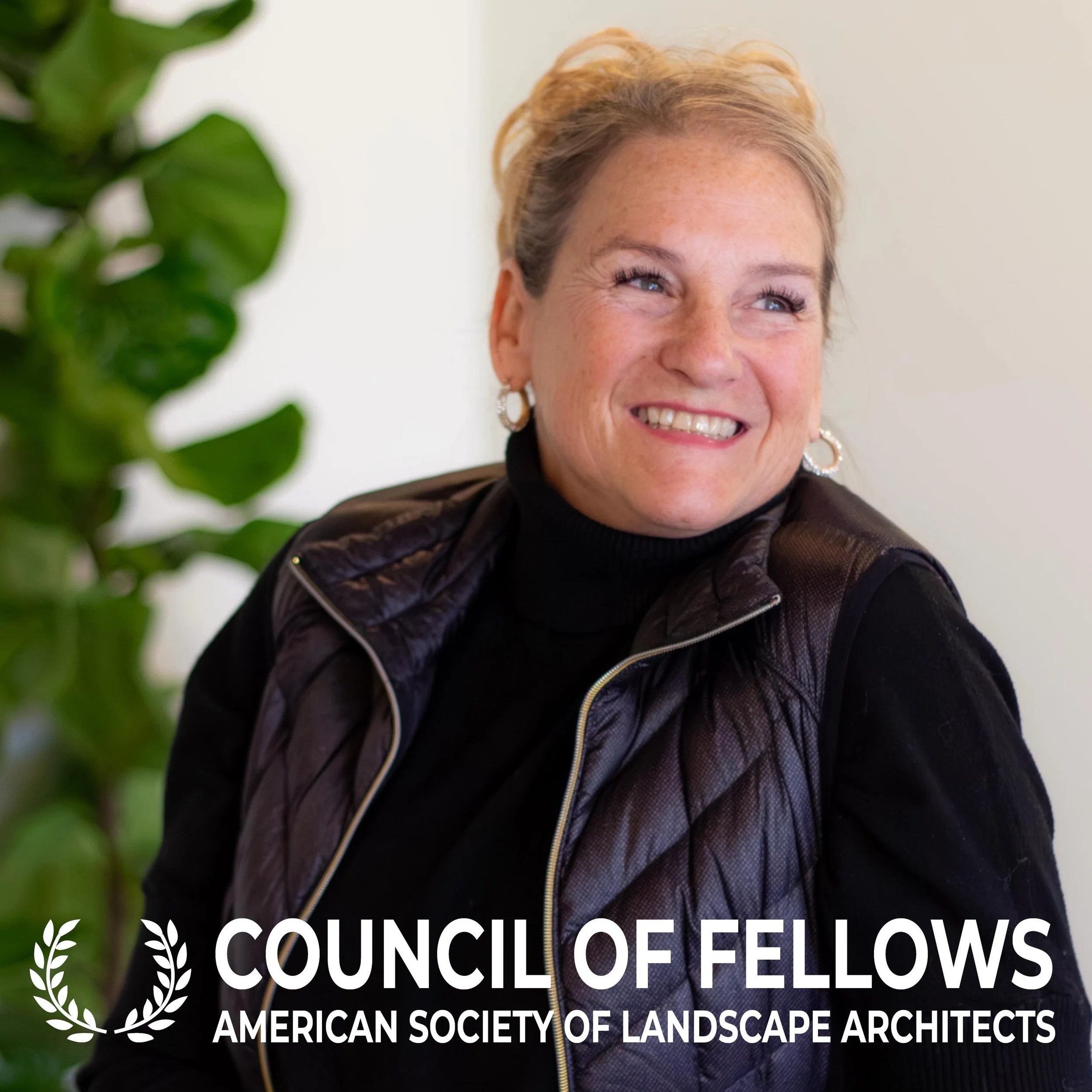 We are thrilled to share that our founding partner - Sue Wiest, ASLA, PLA - has been selected for elevation to the ASLA Council of Fellows as a part of the 2026 Class of Fellows. 

This prestigious recognition is one of the highest honors in the land