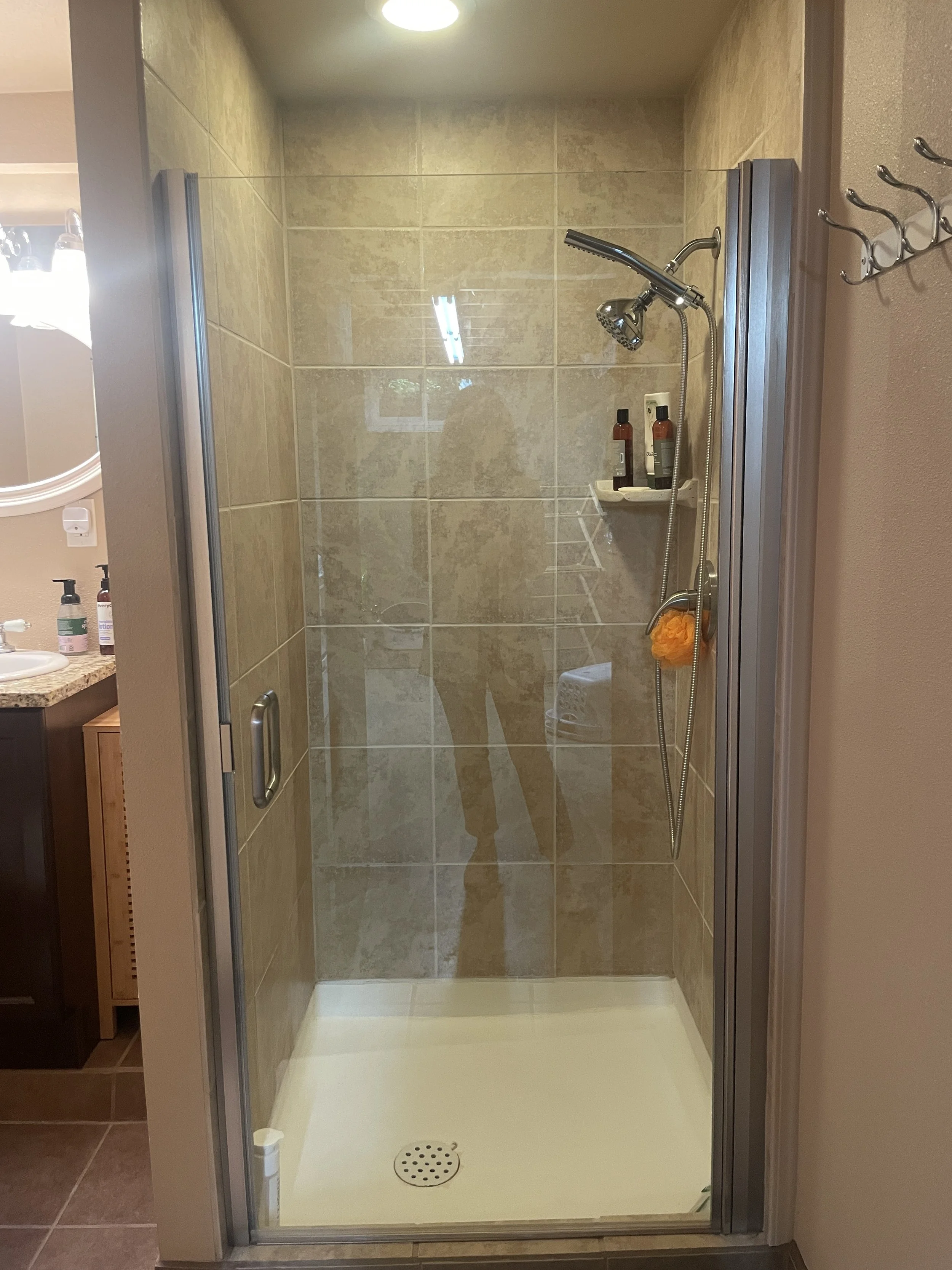 Dated Tile Shower
