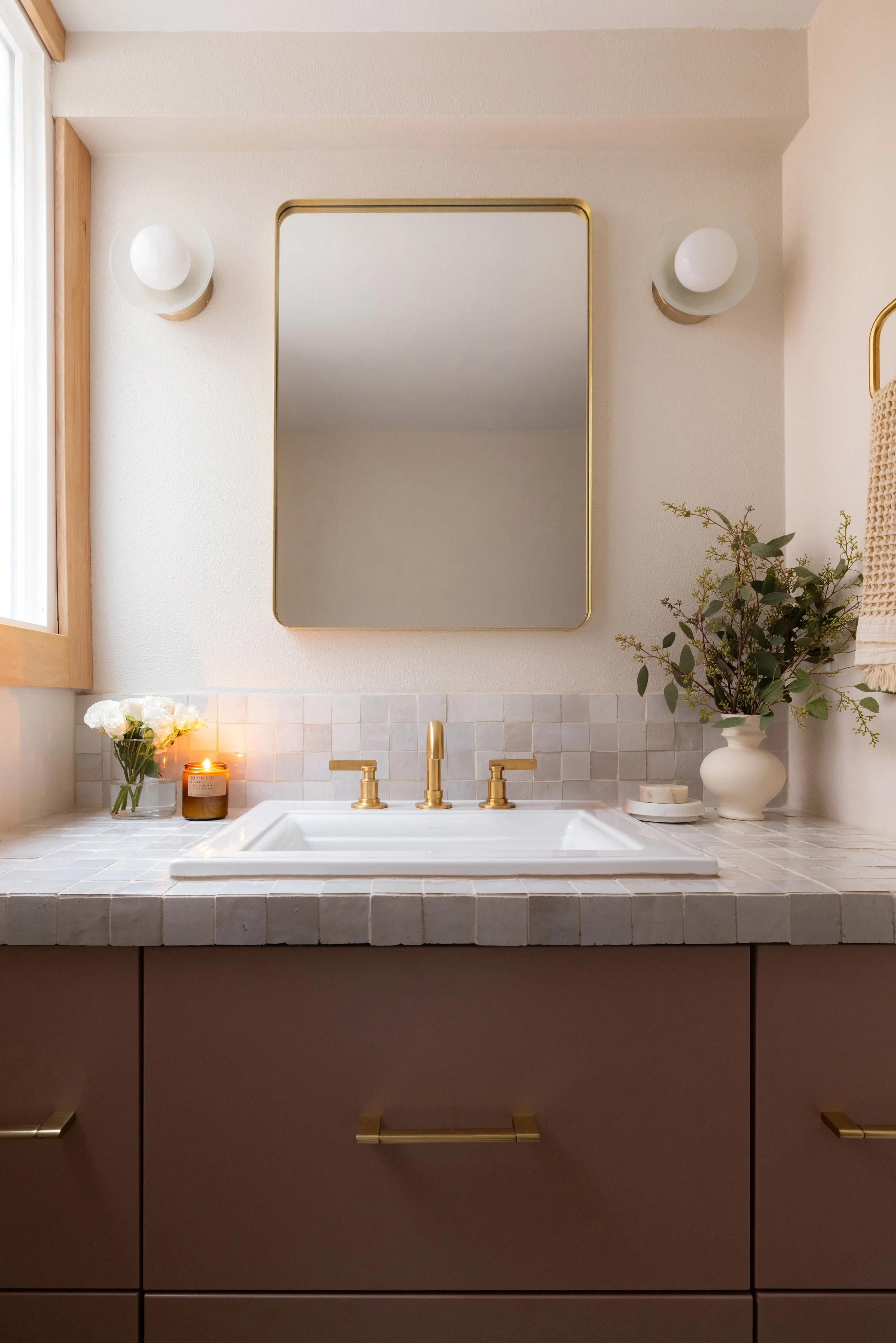 Pink Bathroom Vanity