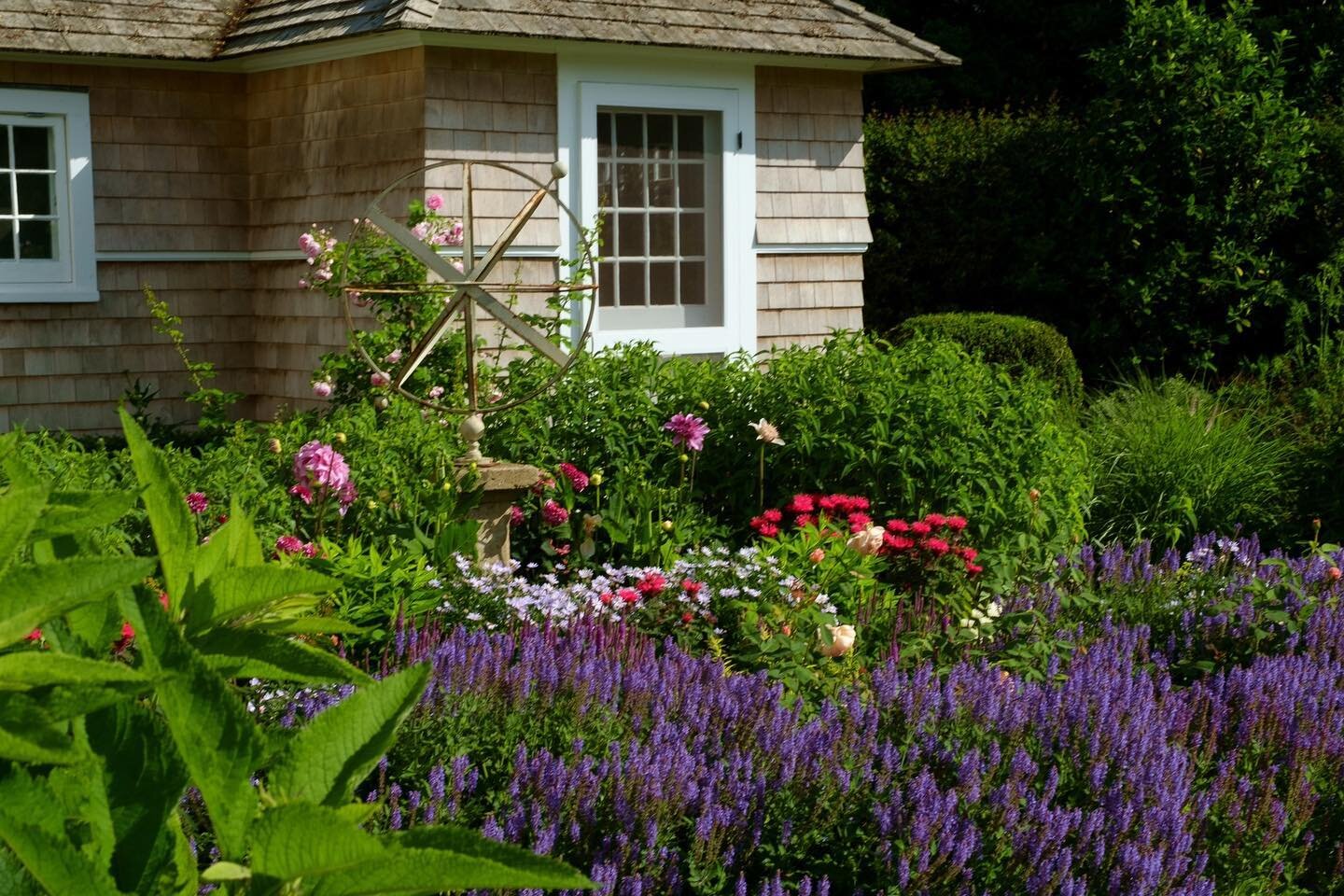 Enjoy the gardens this weekend.