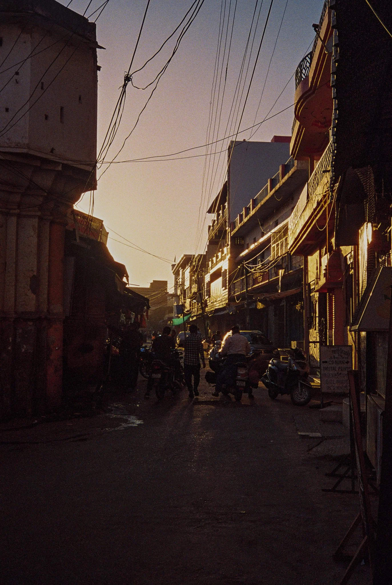 Straße in Pushkar.