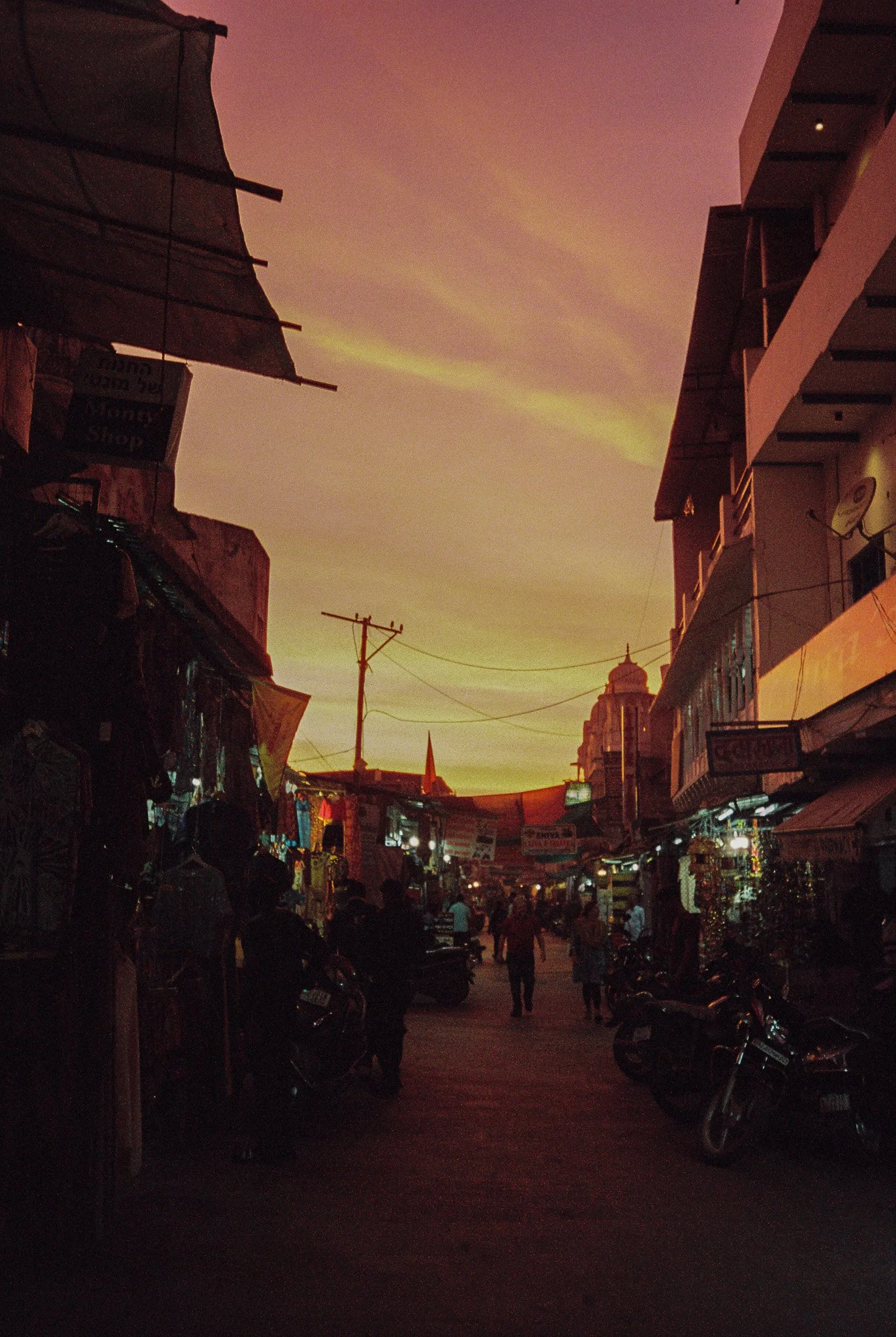 Pushkar bei Sonnenuntergang