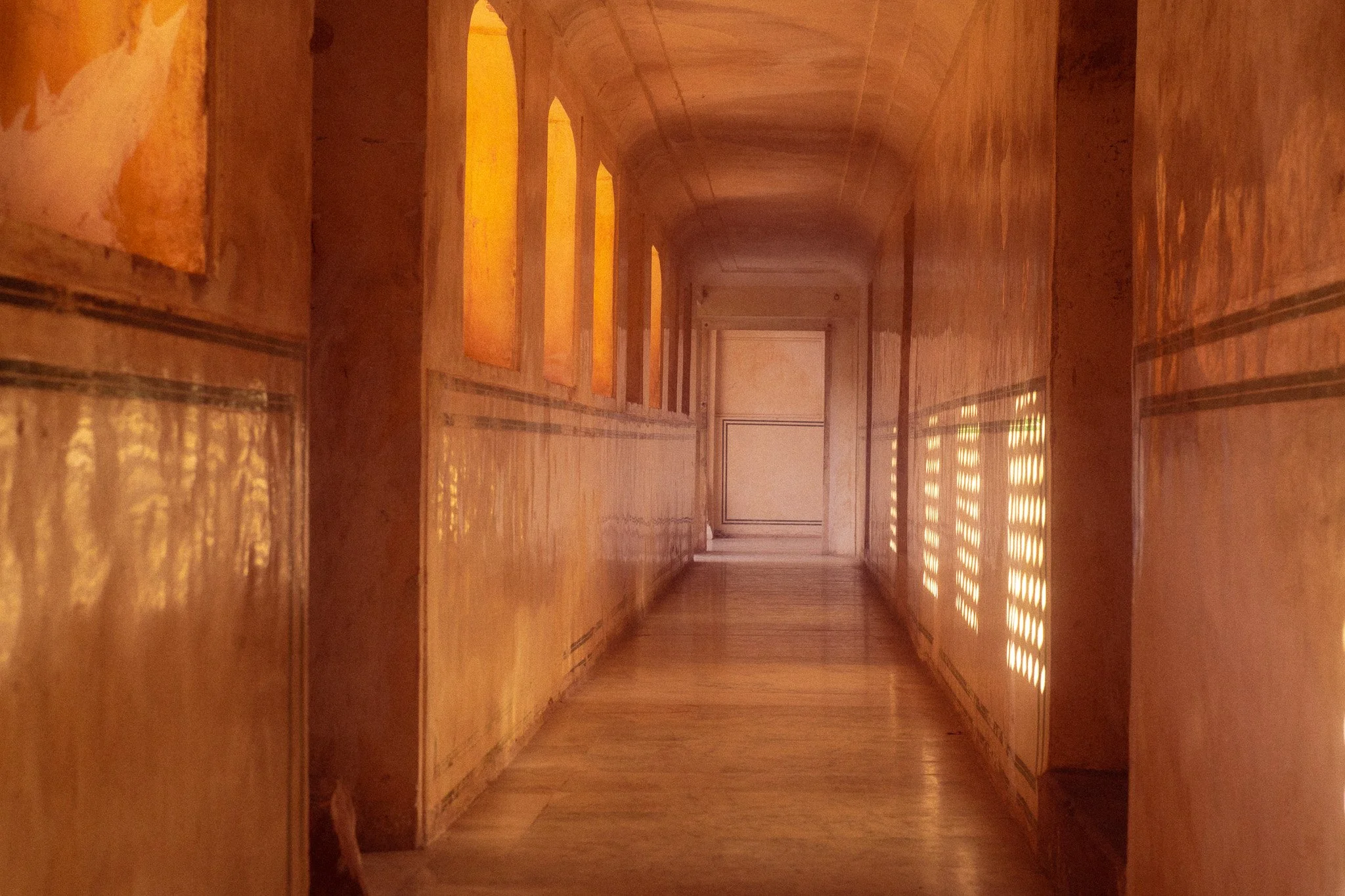 Amber Fort von innen, Jaipur.