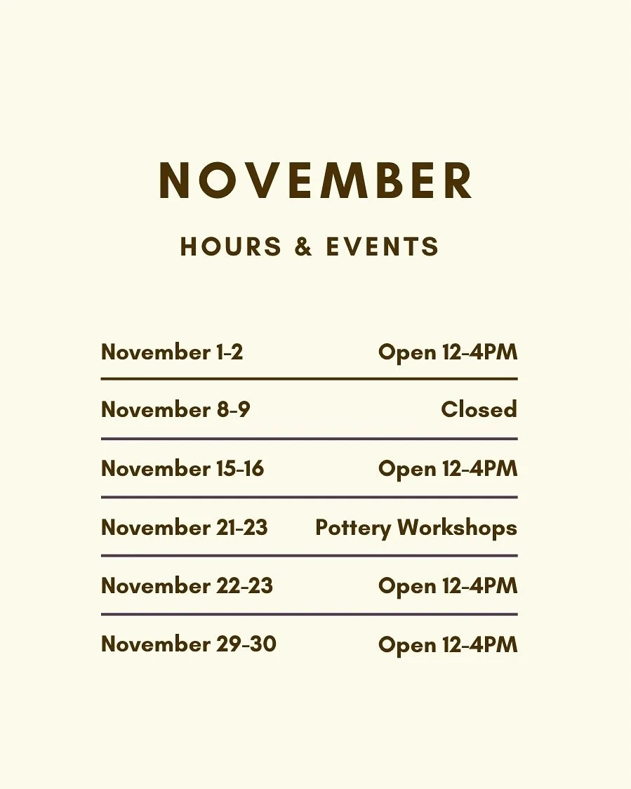 Thank you all for a great weekend! 🤍 Here&rsquo;s what to expect in the shop for the remainder of the year 

Now that the spooky workshops are over, I&rsquo;m officially jumping into Holiday mode over here 🎄🎄🎄