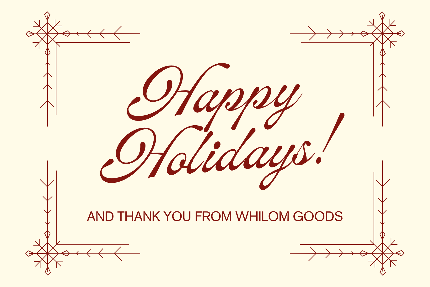 Just a little note…