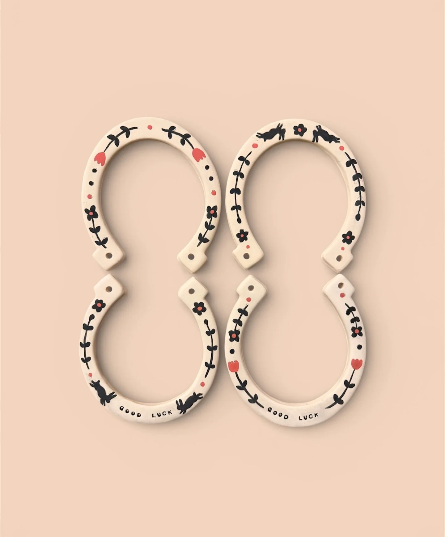 🐎🐎🐎 I&rsquo;ve been thinking about making these ceramic horseshoes for over a year, no better time than now 🐎🐎🐎 coming soon!