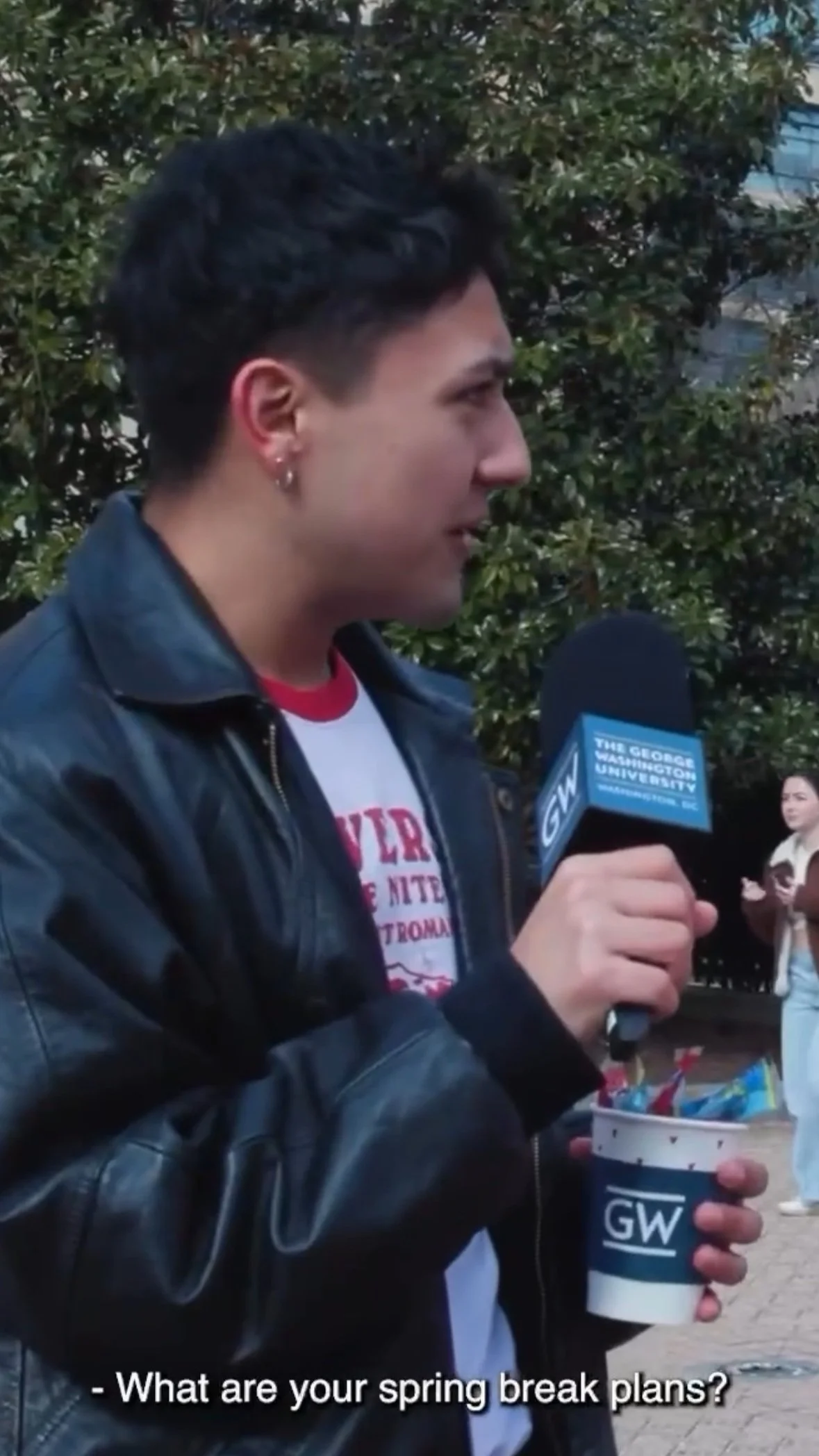 GWU Street Interview