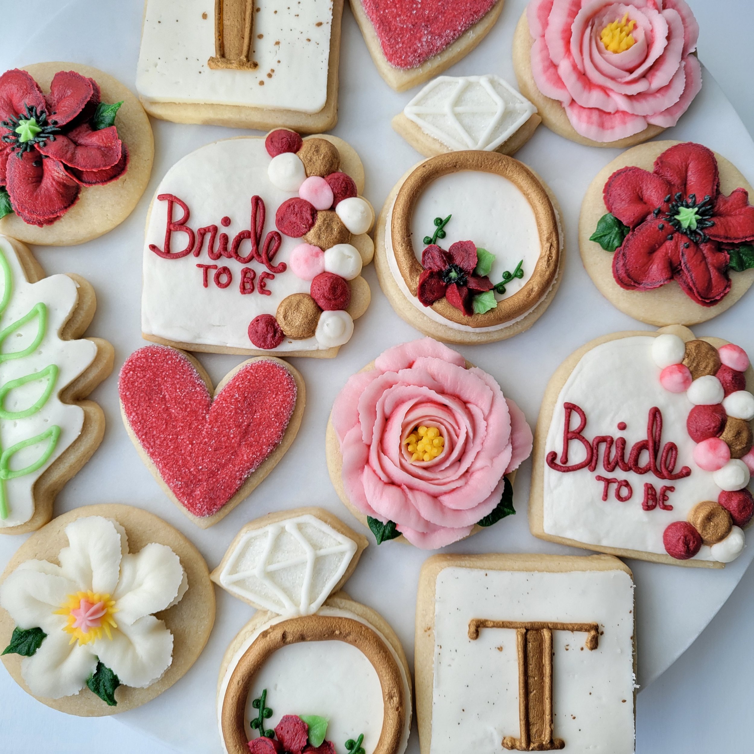 Bridal to Be Custom Sugar Cookie Set — All Around the Kitchen