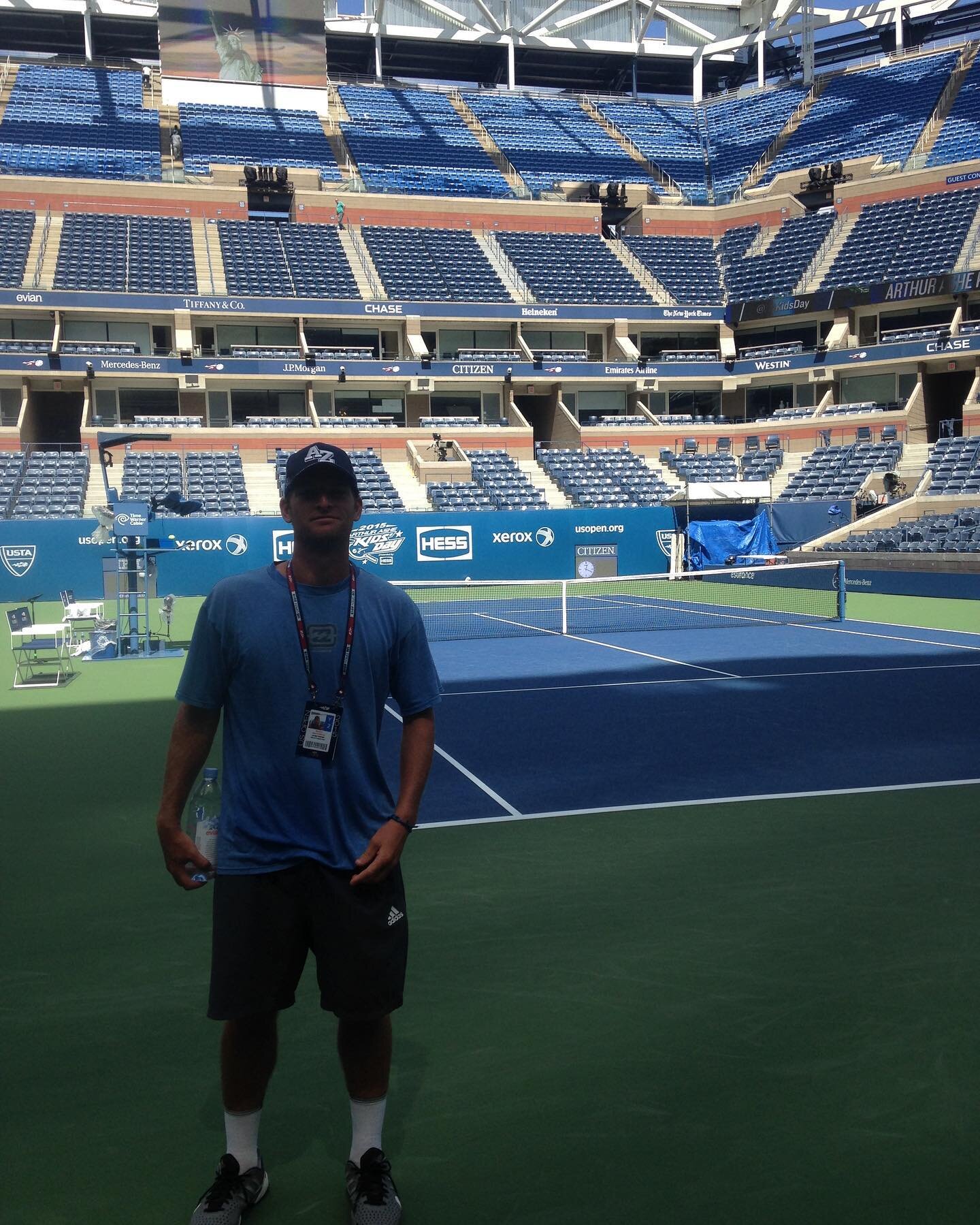 Hitting at US Open back in 2015. 

Can&rsquo;t wait to see how week 2 unfolds this year.