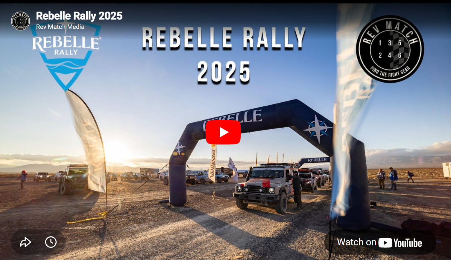 Video: Rev Match Media, “Rebelle Rally 2025”