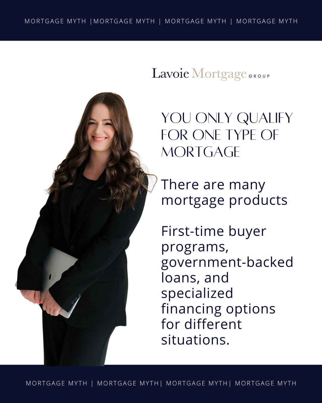 Think you only qualify for one type of mortgage? Think again! ⁠
⁠
There are many options available, from first-time buyer programs and government-backed loans to specialized financing tailored for different situations. ⁠
⁠
With the right guidance, yo