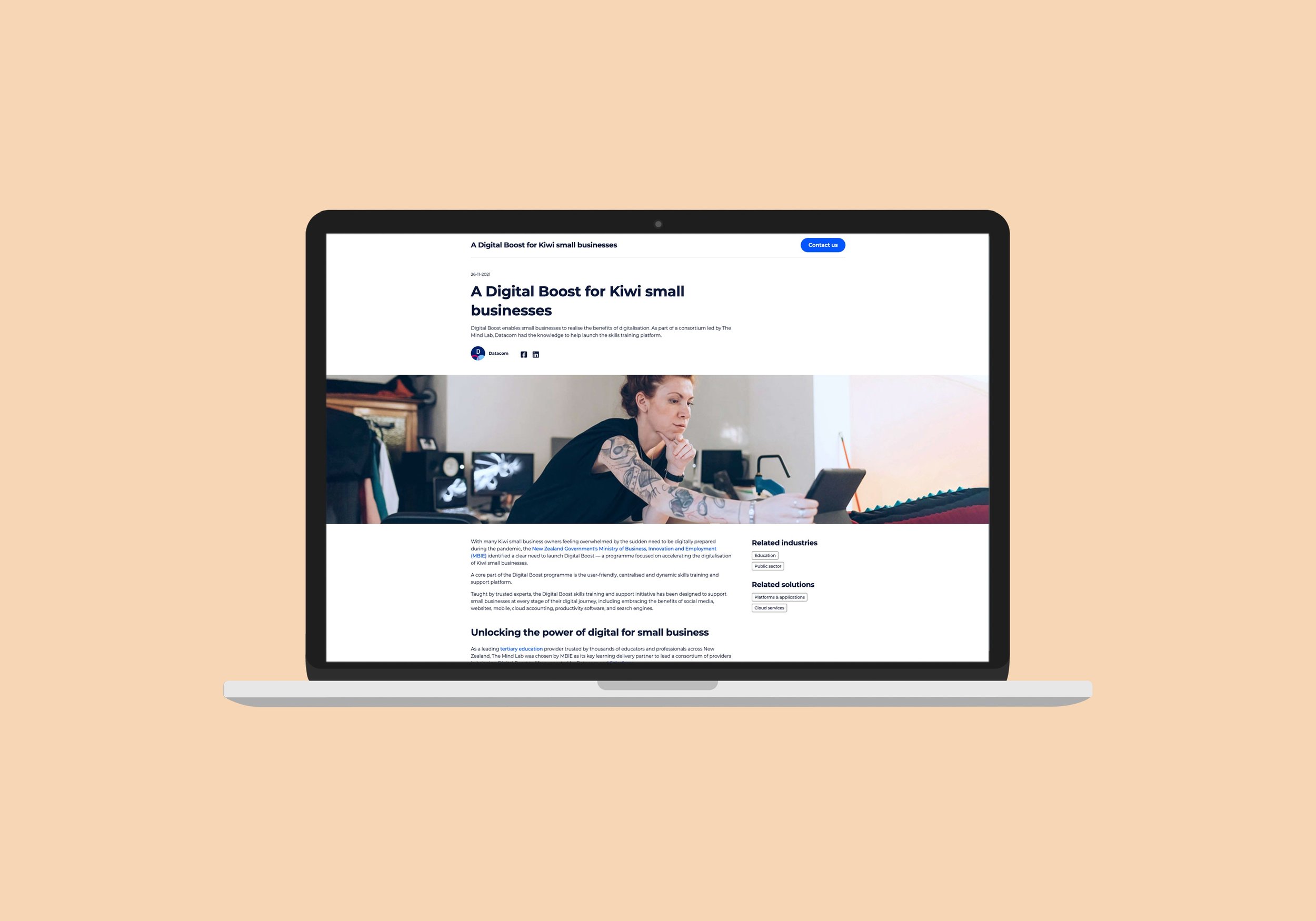 Discover: customer stories and articles