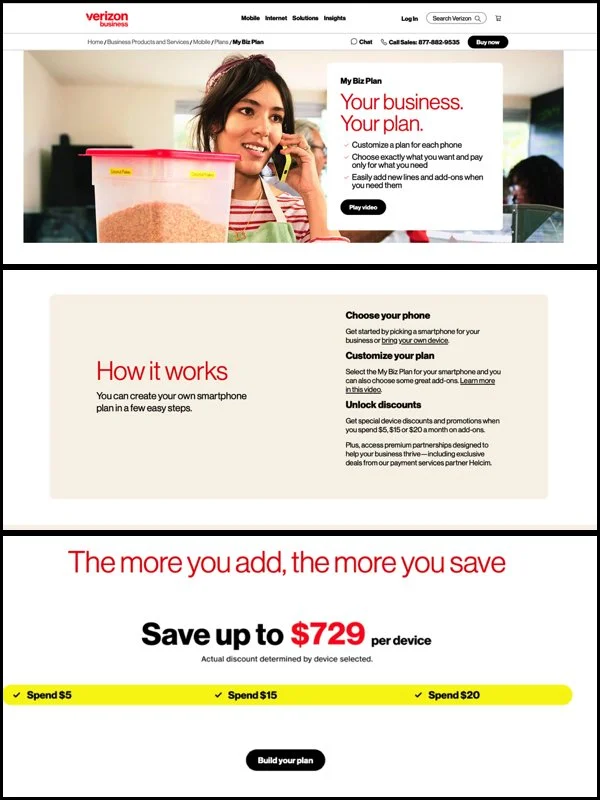 Verizon Business My Biz Plan
