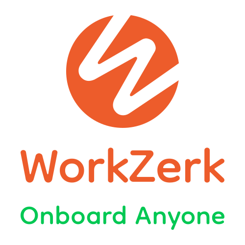 WorkZerk Onboard Anyone Logo