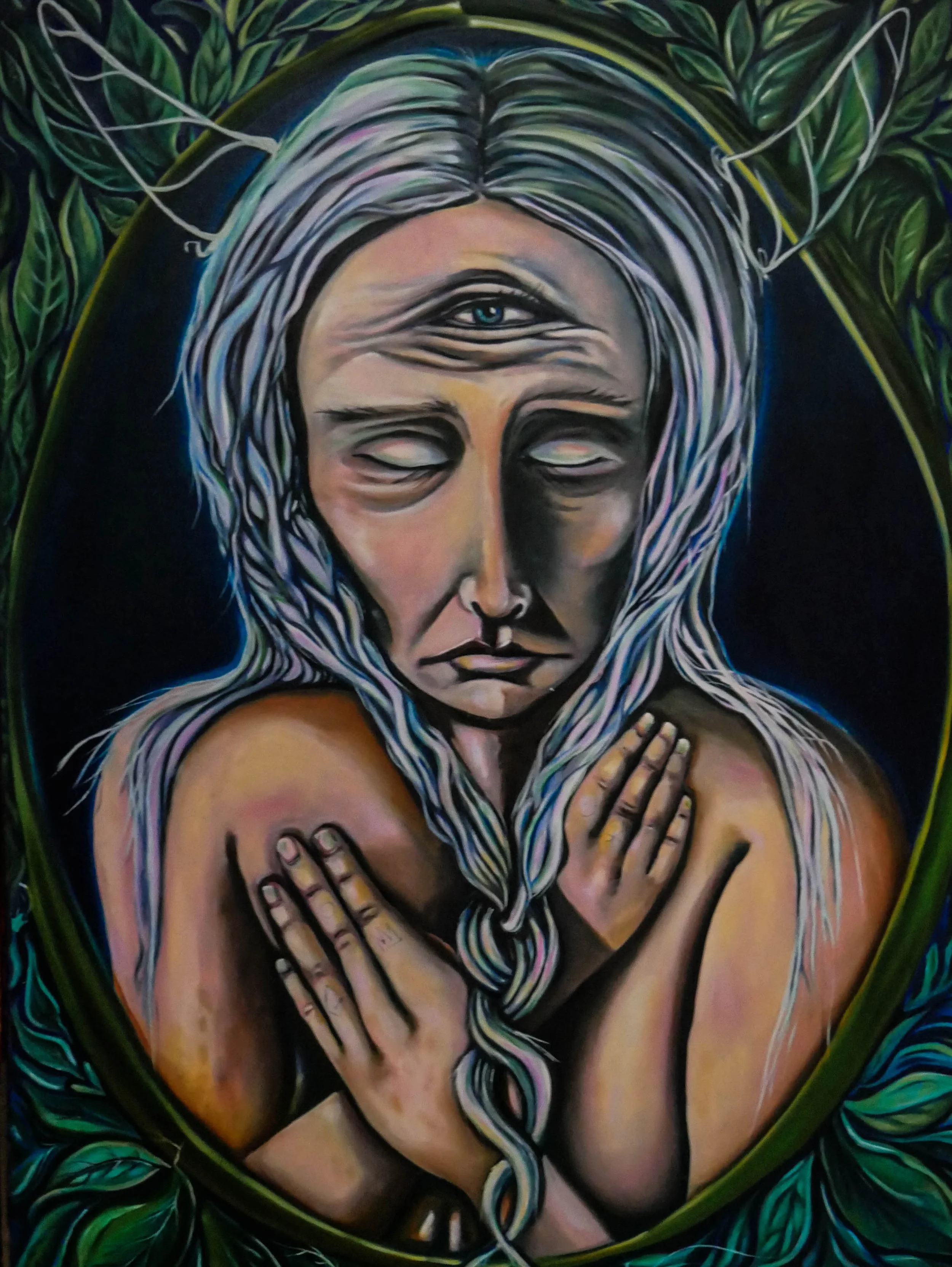 The Mystic oil painting Jo Howard