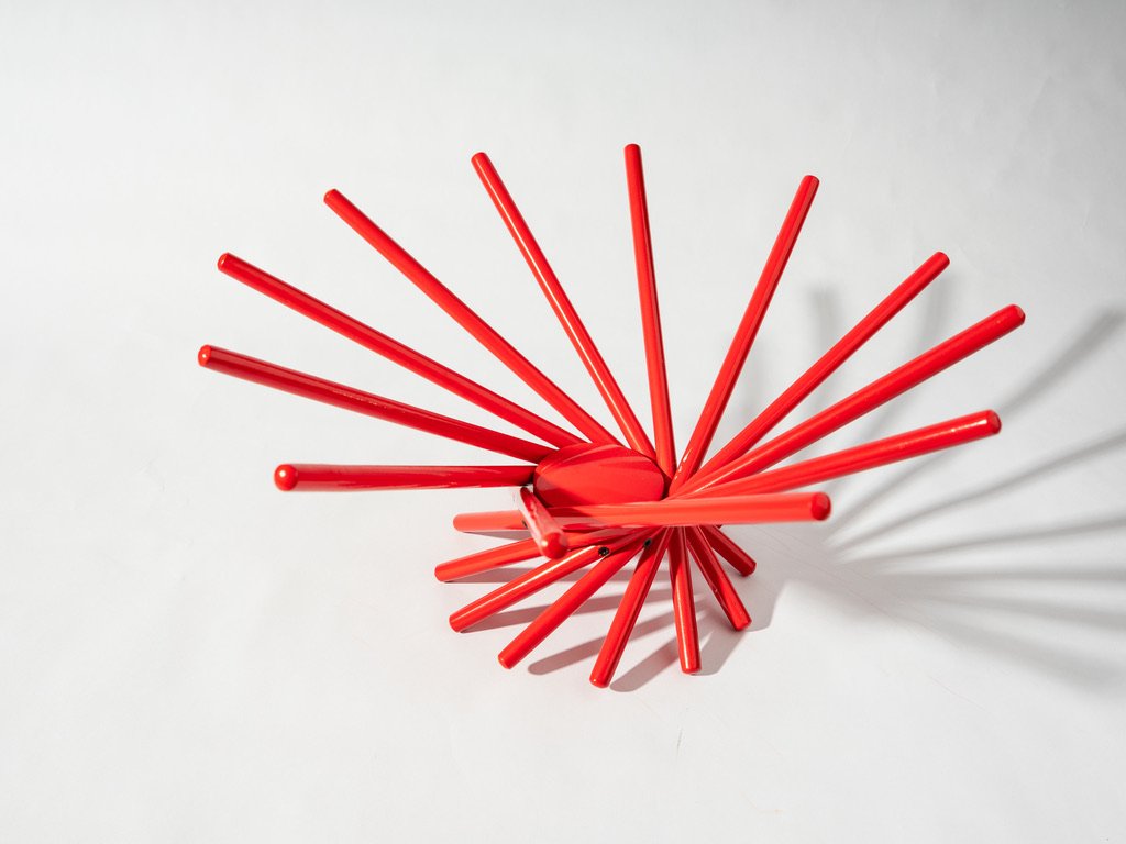 Carlo Contin MoMa NYC 1999 Folding Atomic Modern Satellite Bowl