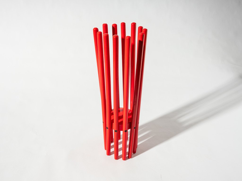 Carlo Contin MoMa NYC 1999 Folding Atomic Modern Satellite Bowl