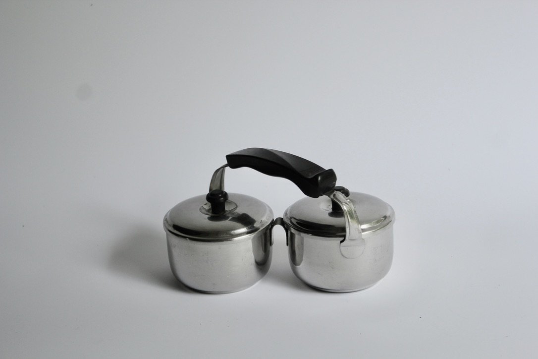 Stainless Steel Condiment Holder – Argentinian Yerba Mate & Sugar Bowl