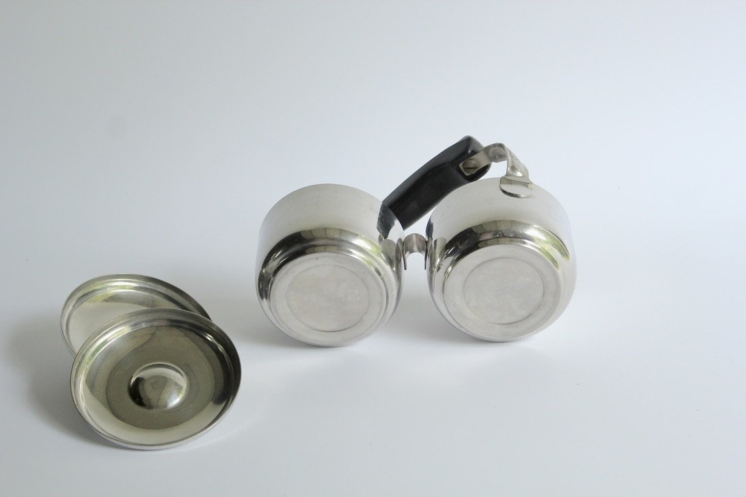 Stainless Steel Condiment Holder – Argentinian Yerba Mate & Sugar Bowl