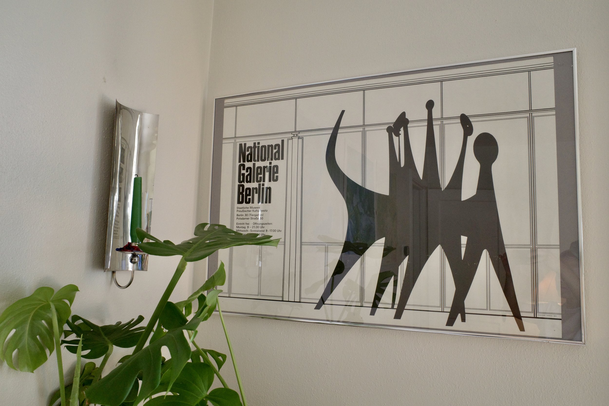 National Galerie Berlin Exhibition Poster Tetes Et Queue Calder 1965