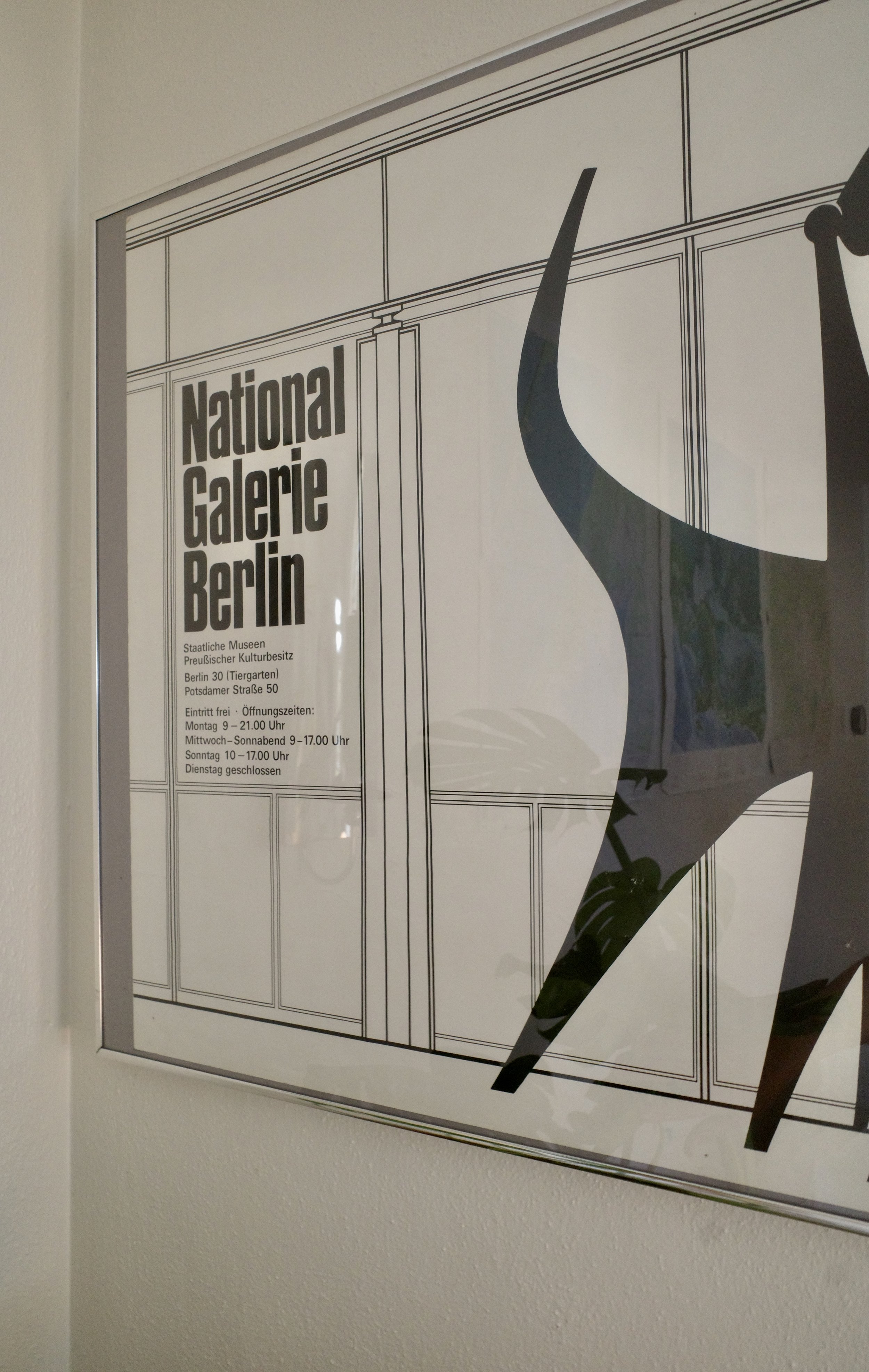 National Galerie Berlin Exhibition Poster Tetes Et Queue Calder 1965
