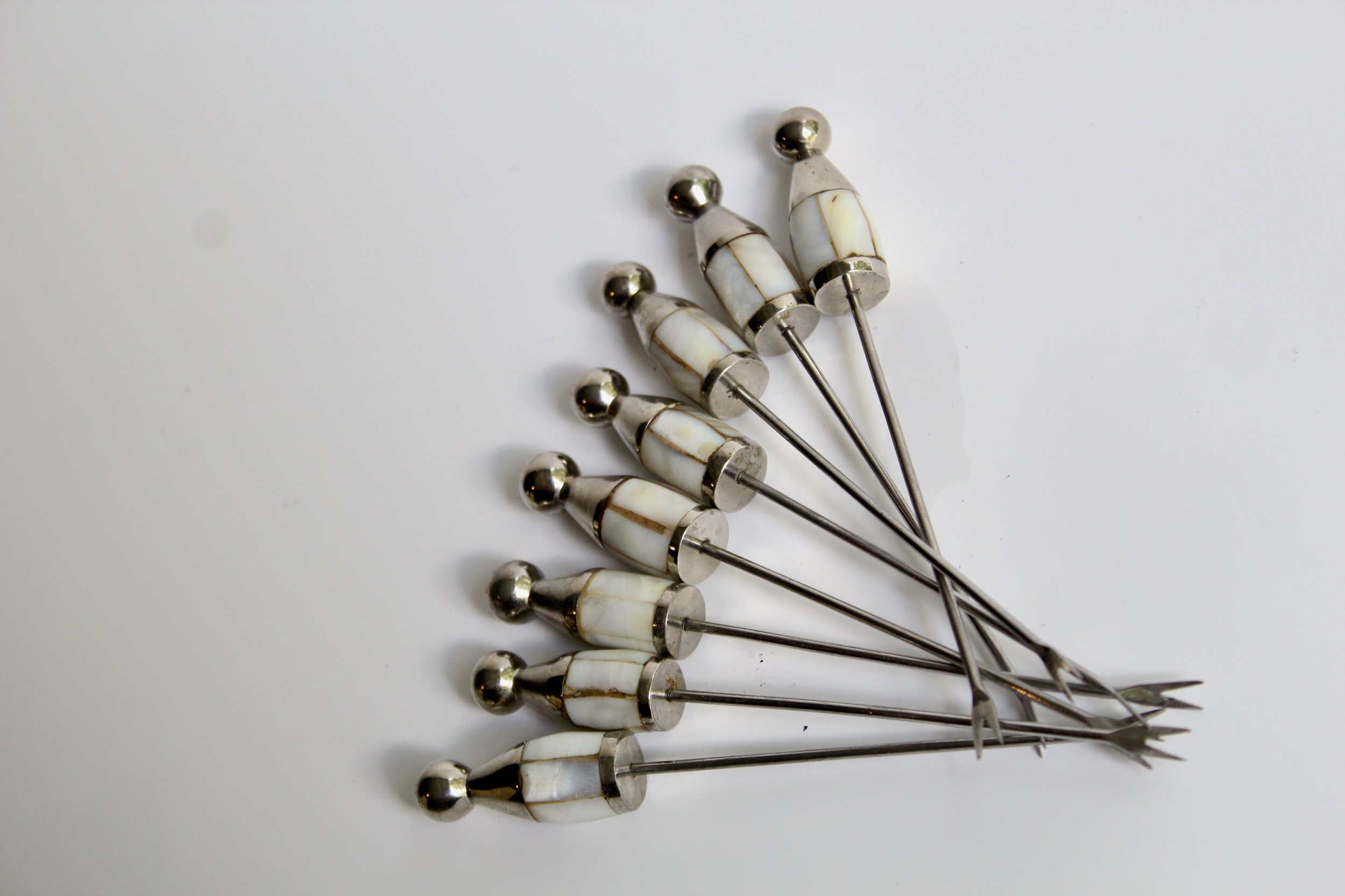 Mother of Pearl Cocktail Skewers