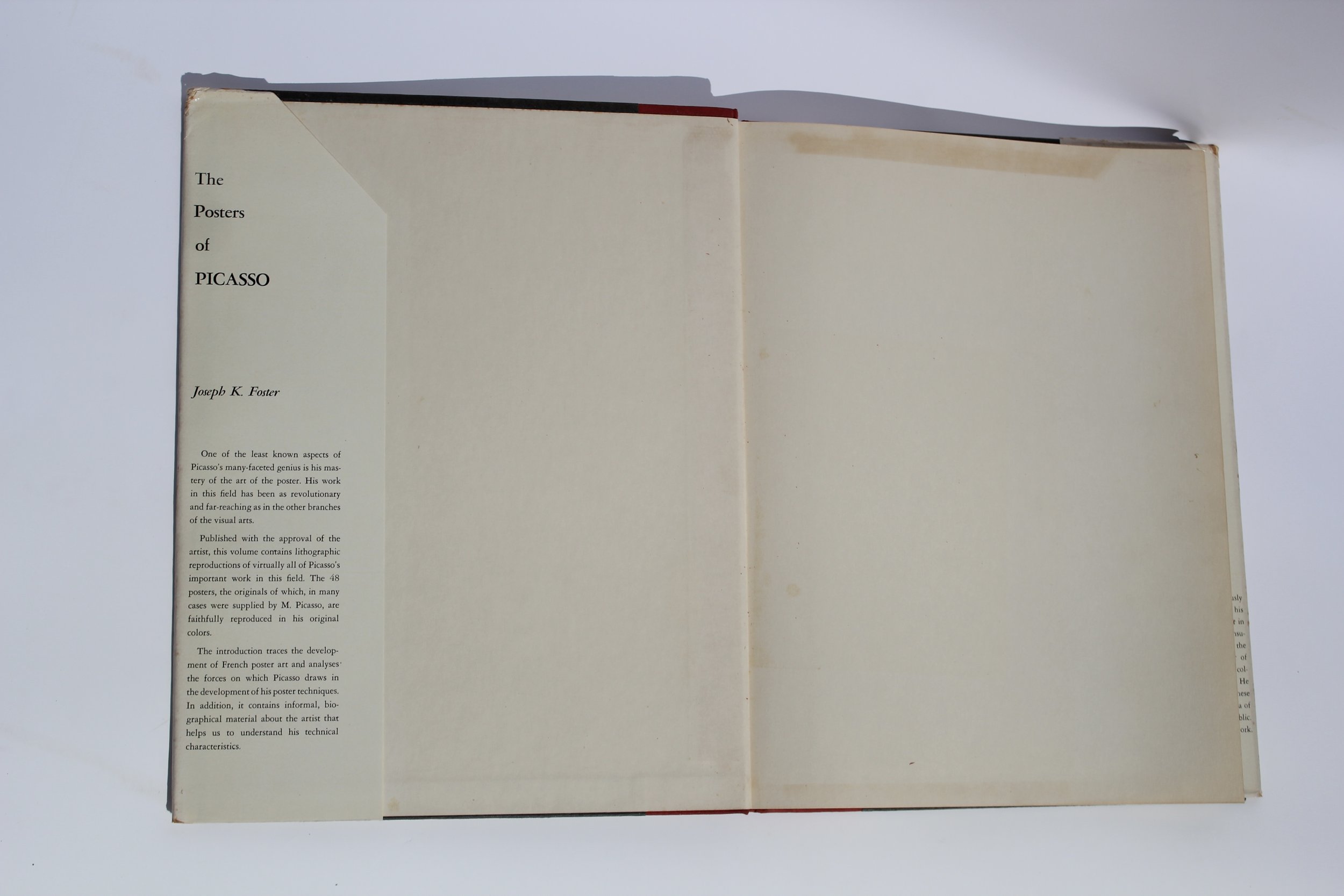 The Posters of Picasso – 1964 Hardcover Edition with 48 Full-Color Prints