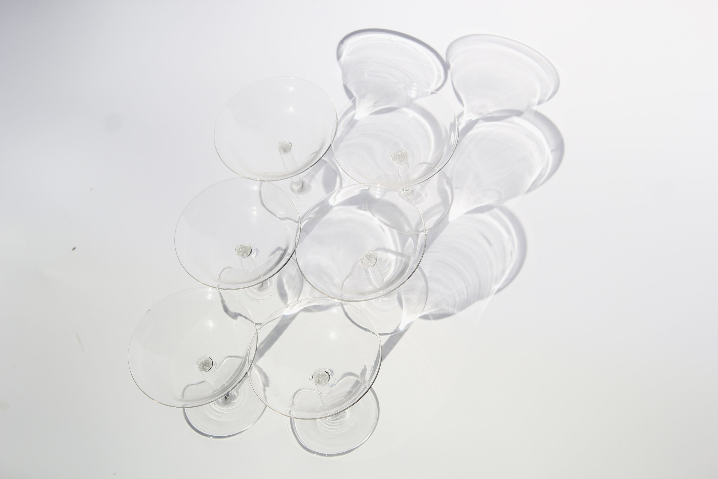 Vintage Coup Glasses