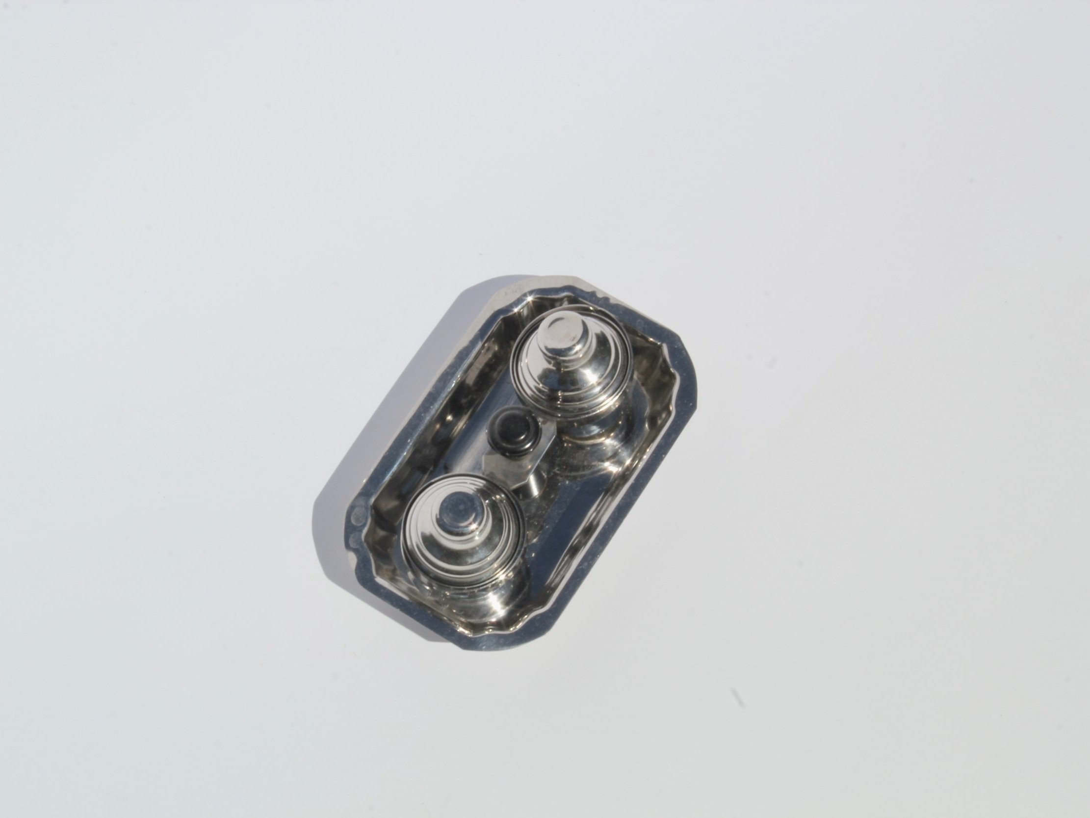Metal Condiment Holder with Tray – Sourced from Buenos Aires