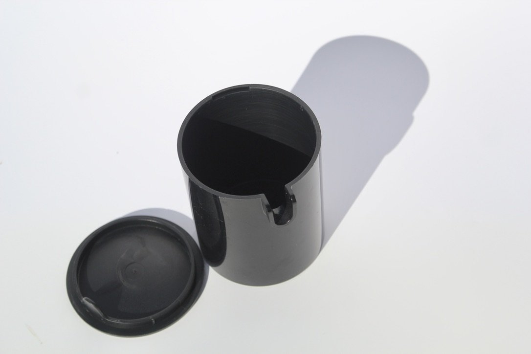 Erik Magnussen for Stelton Denmark black sugar bowl & milk jug