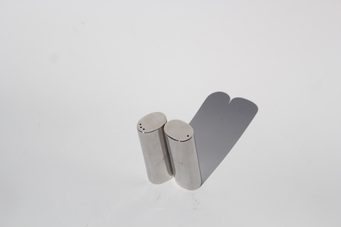 Swedish Stainless Steel Salt & Pepper Shakers