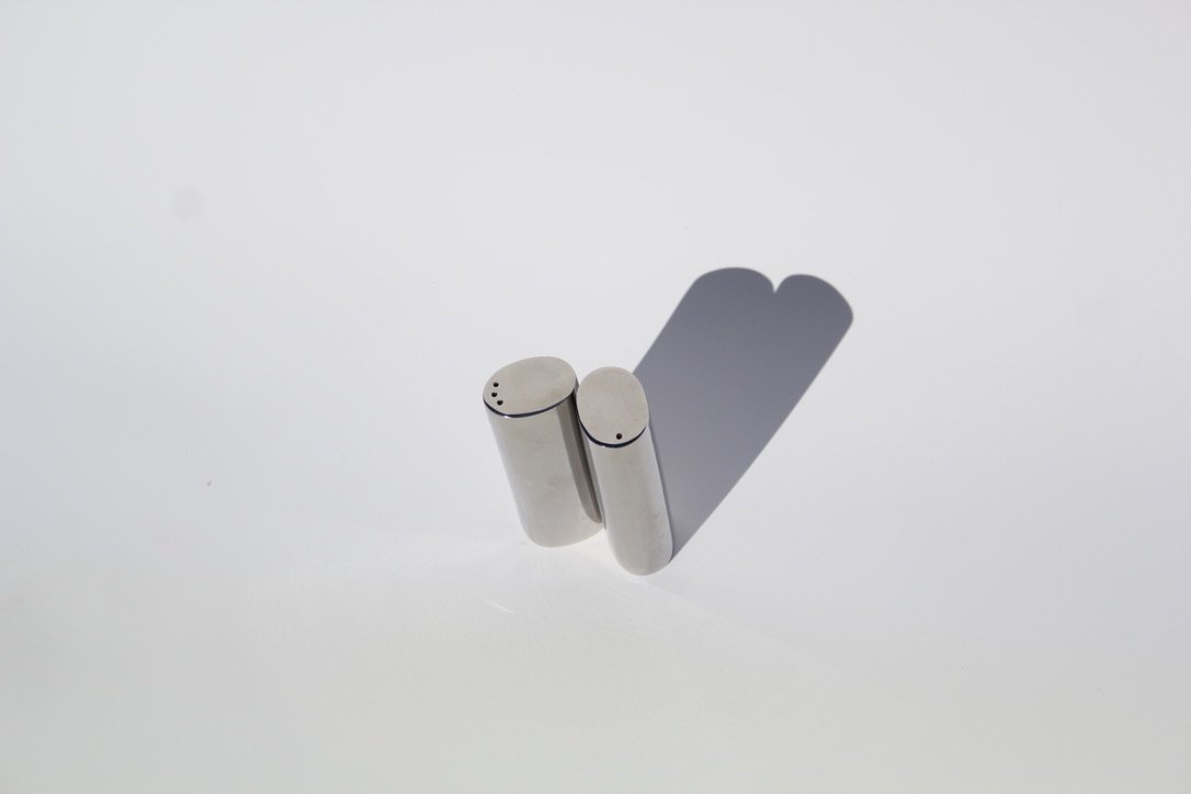 Swedish Stainless Steel Salt & Pepper Shakers