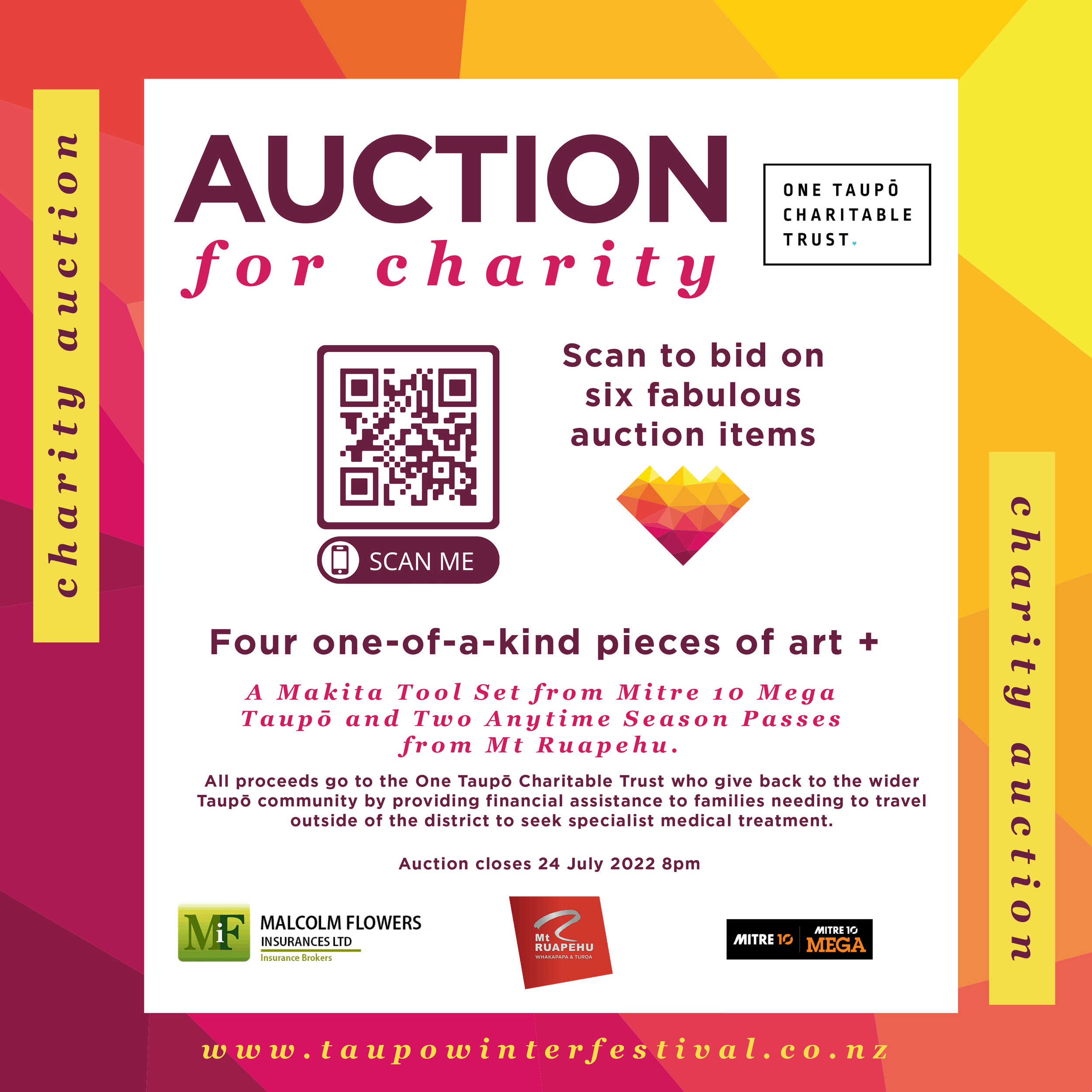 Charity Auction is OPEN