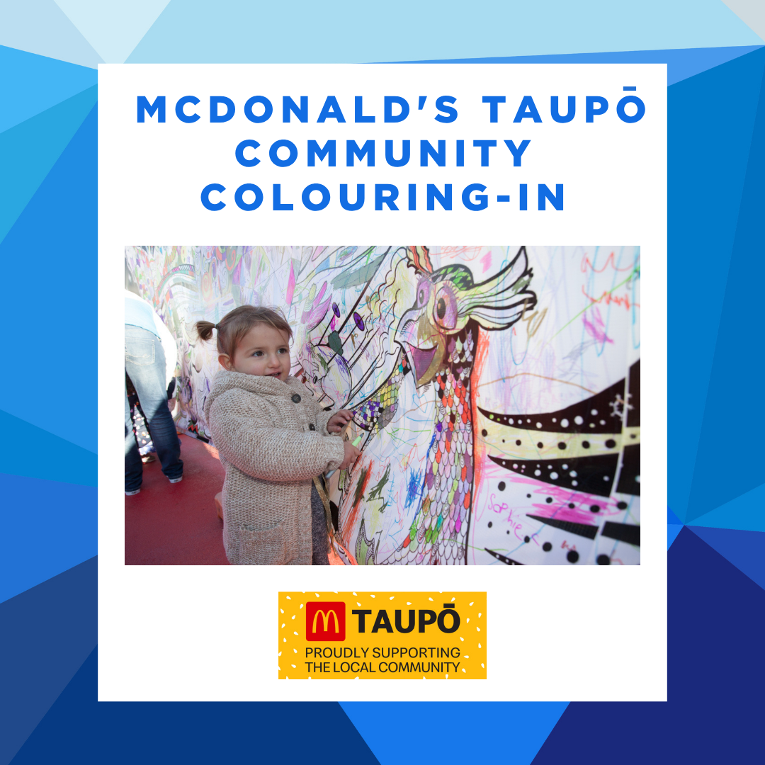 McDonald's Taupō Community Colouring-In
