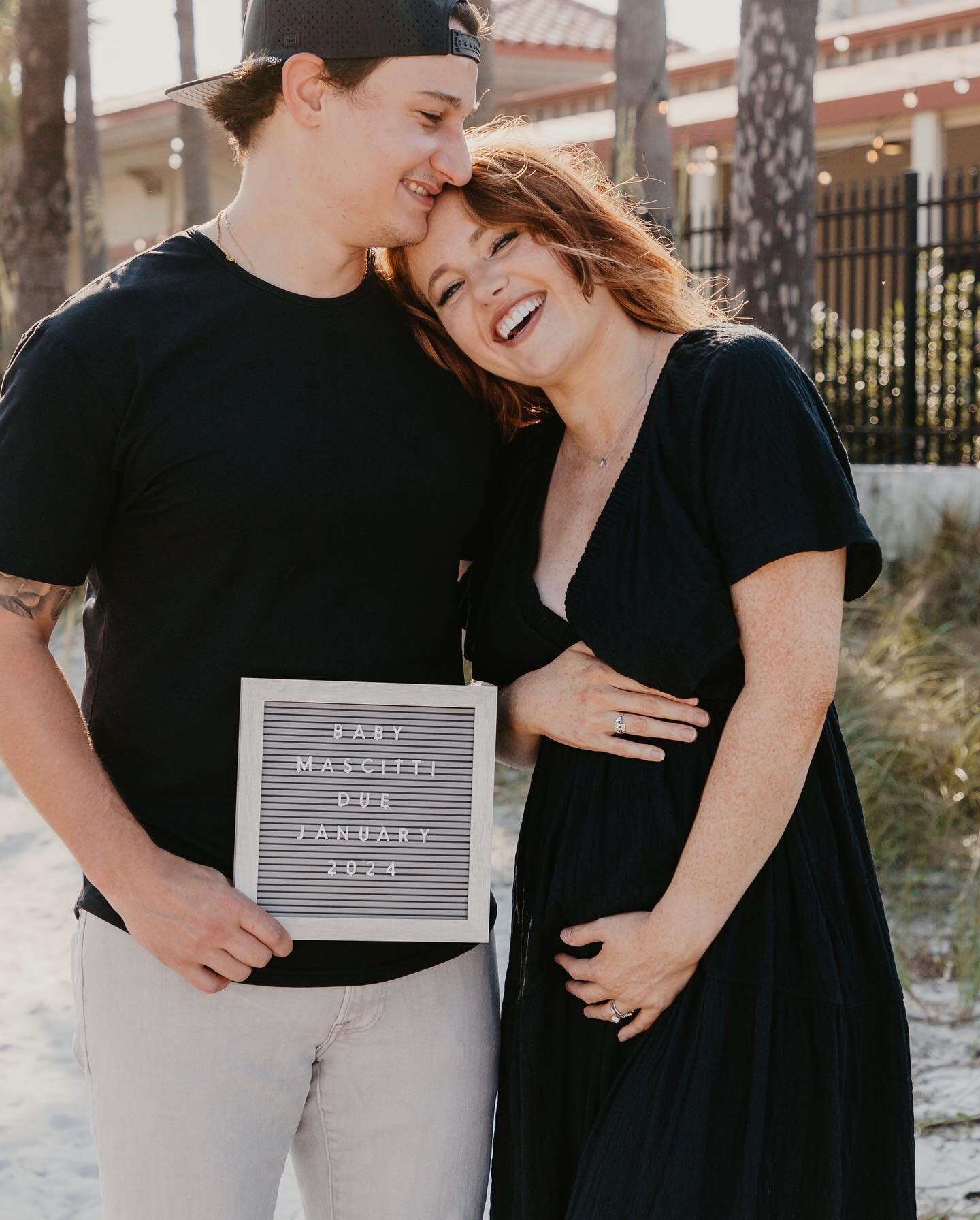 So unbelievably happy for these two! Baby Mascitti is going to have some incredible parents 💙